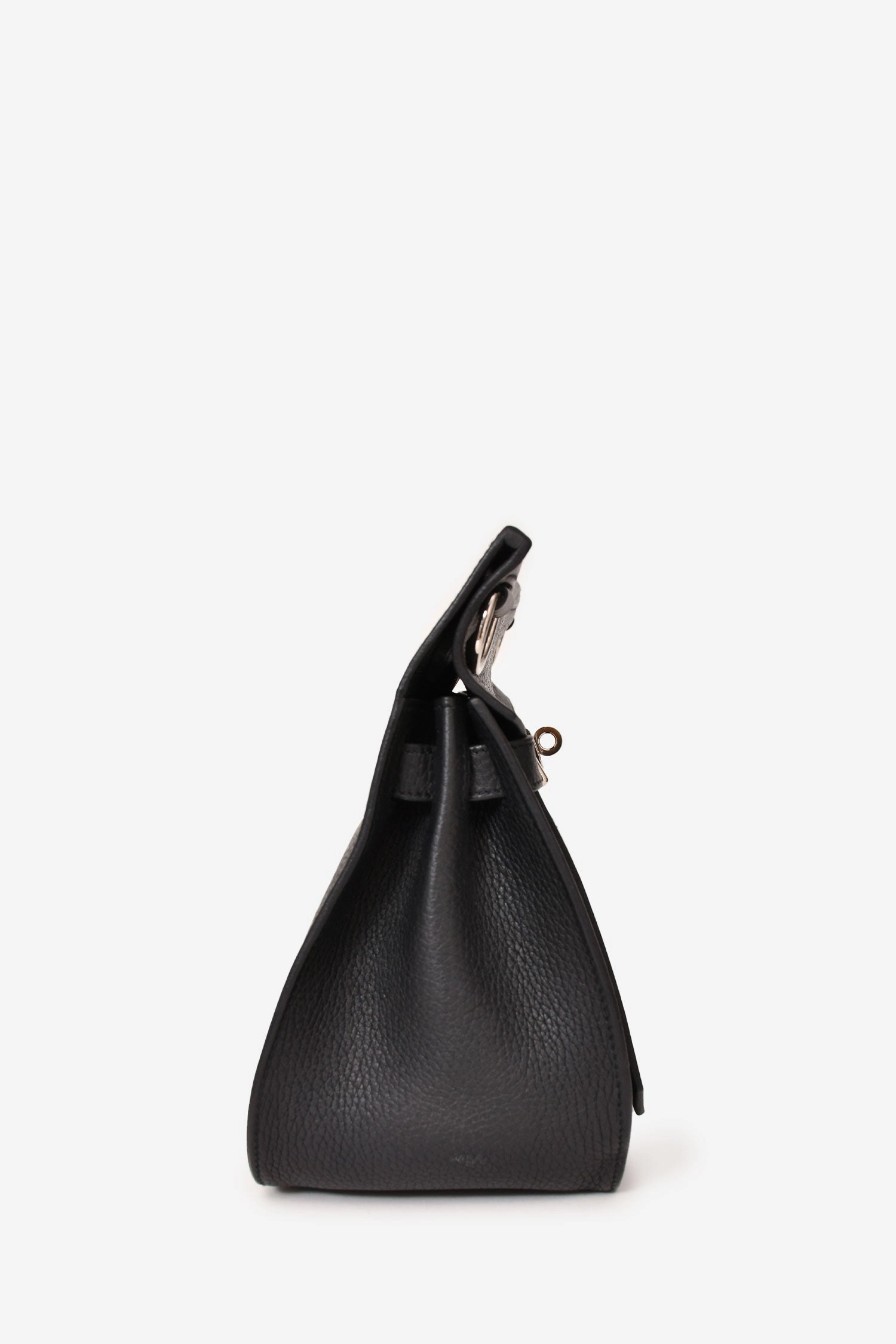 Hermes 2018 Black Clemence Leather Jypsiere 28 PHW