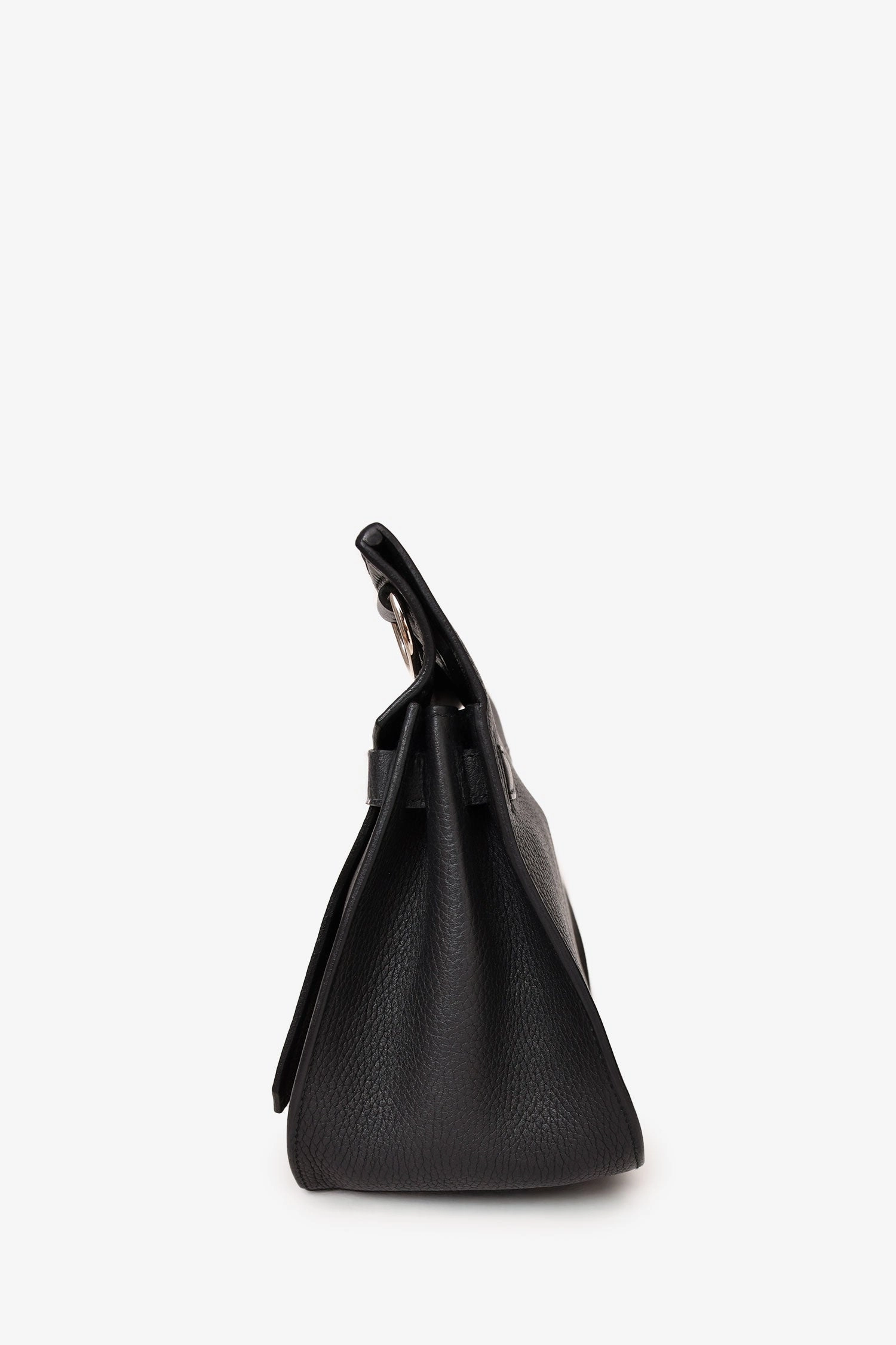 Hermes 2018 Black Clemence Leather Jypsiere 28 PHW