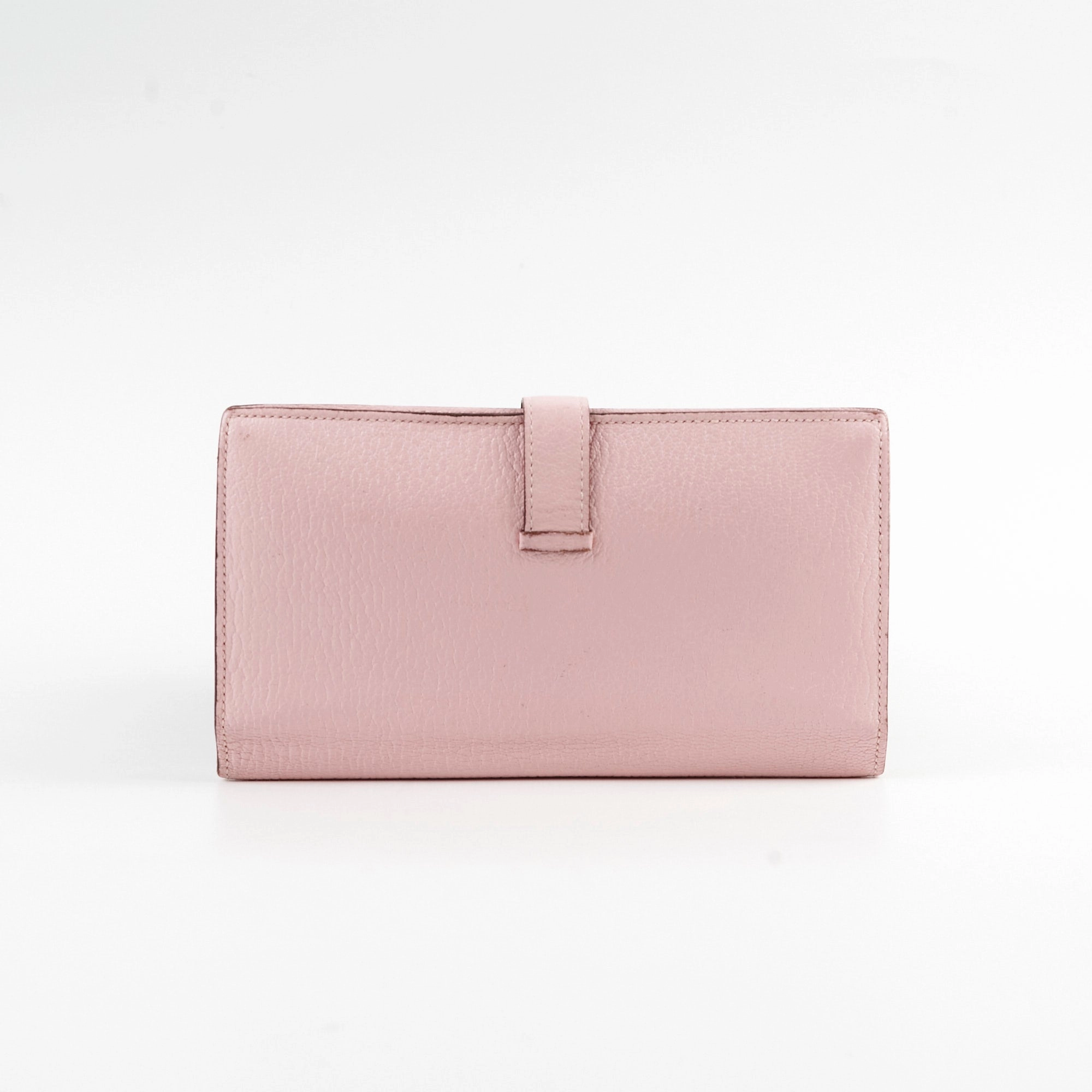 Hermes Bearn Wallet Pink - D Stamp