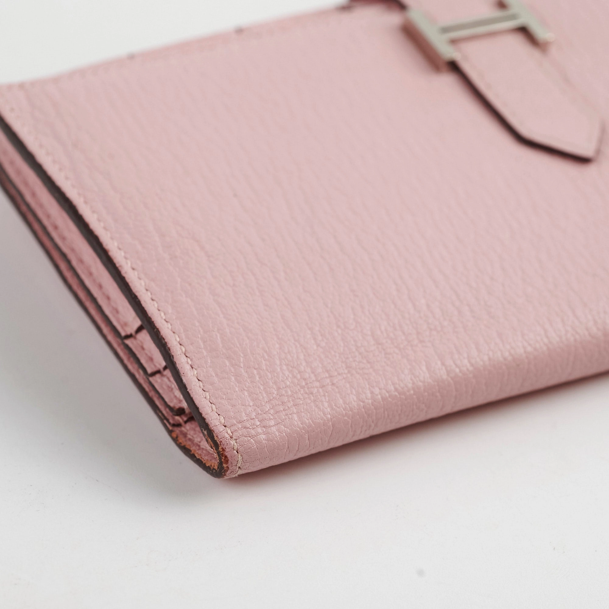 Hermes Bearn Wallet Pink - D Stamp
