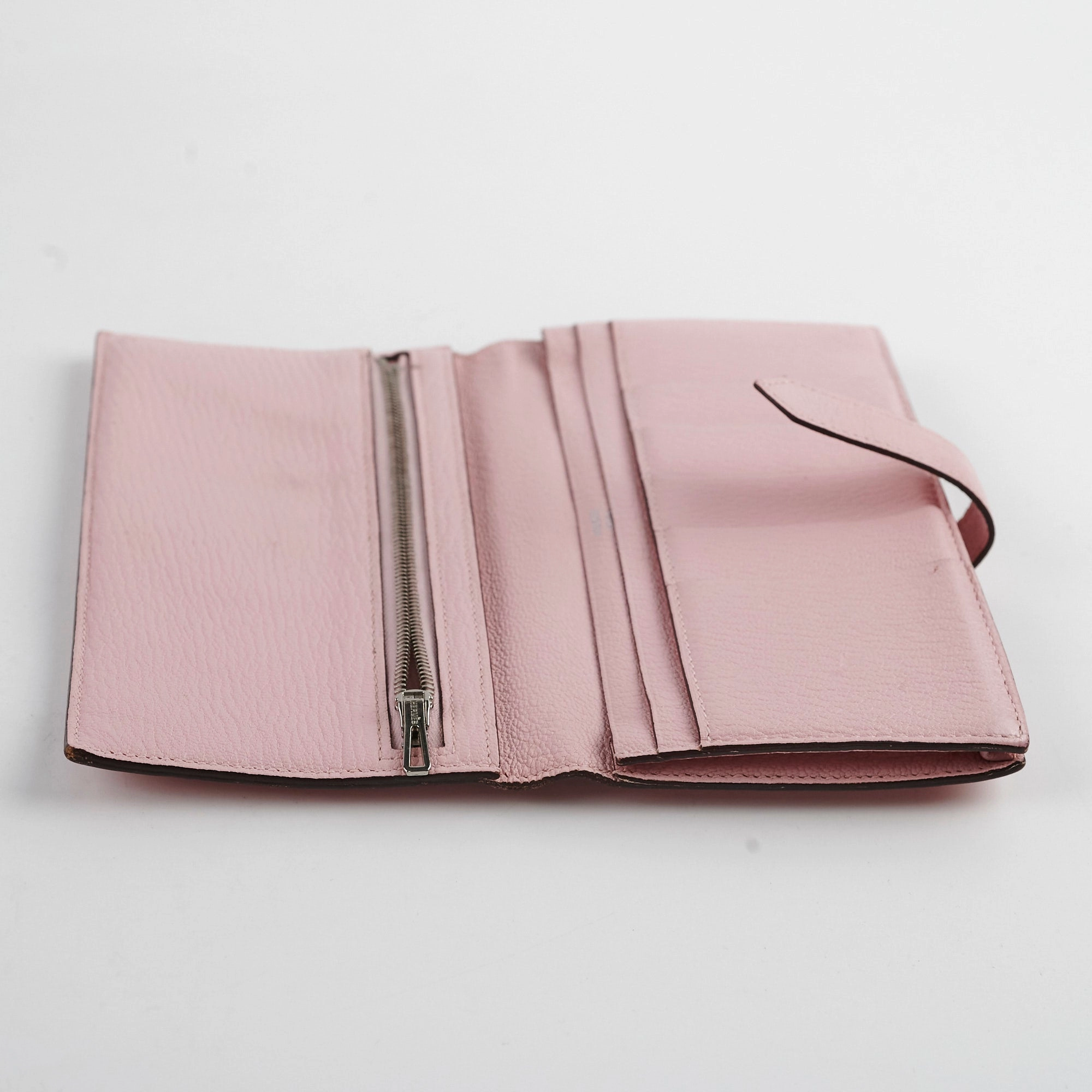 Hermes Bearn Wallet Pink - D Stamp