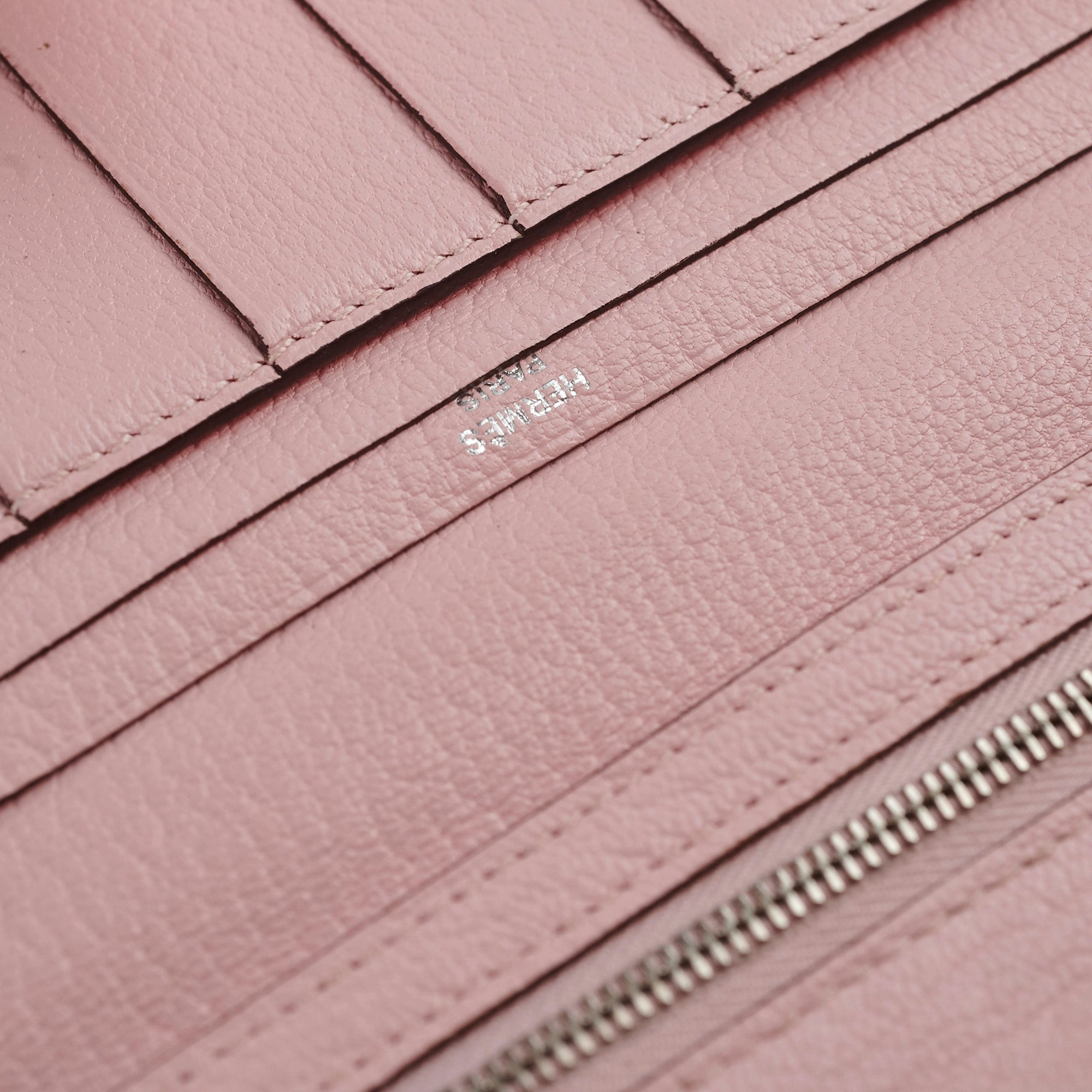 Hermes Bearn Wallet Pink - D Stamp