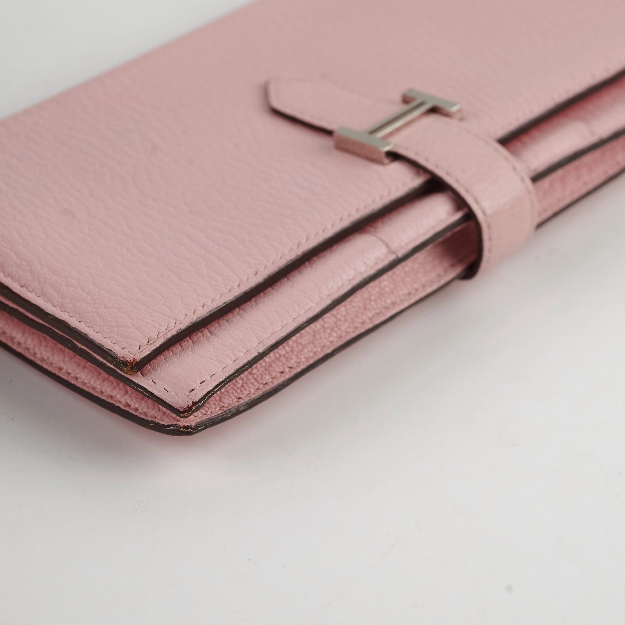 Hermes Bearn Wallet Pink - D Stamp