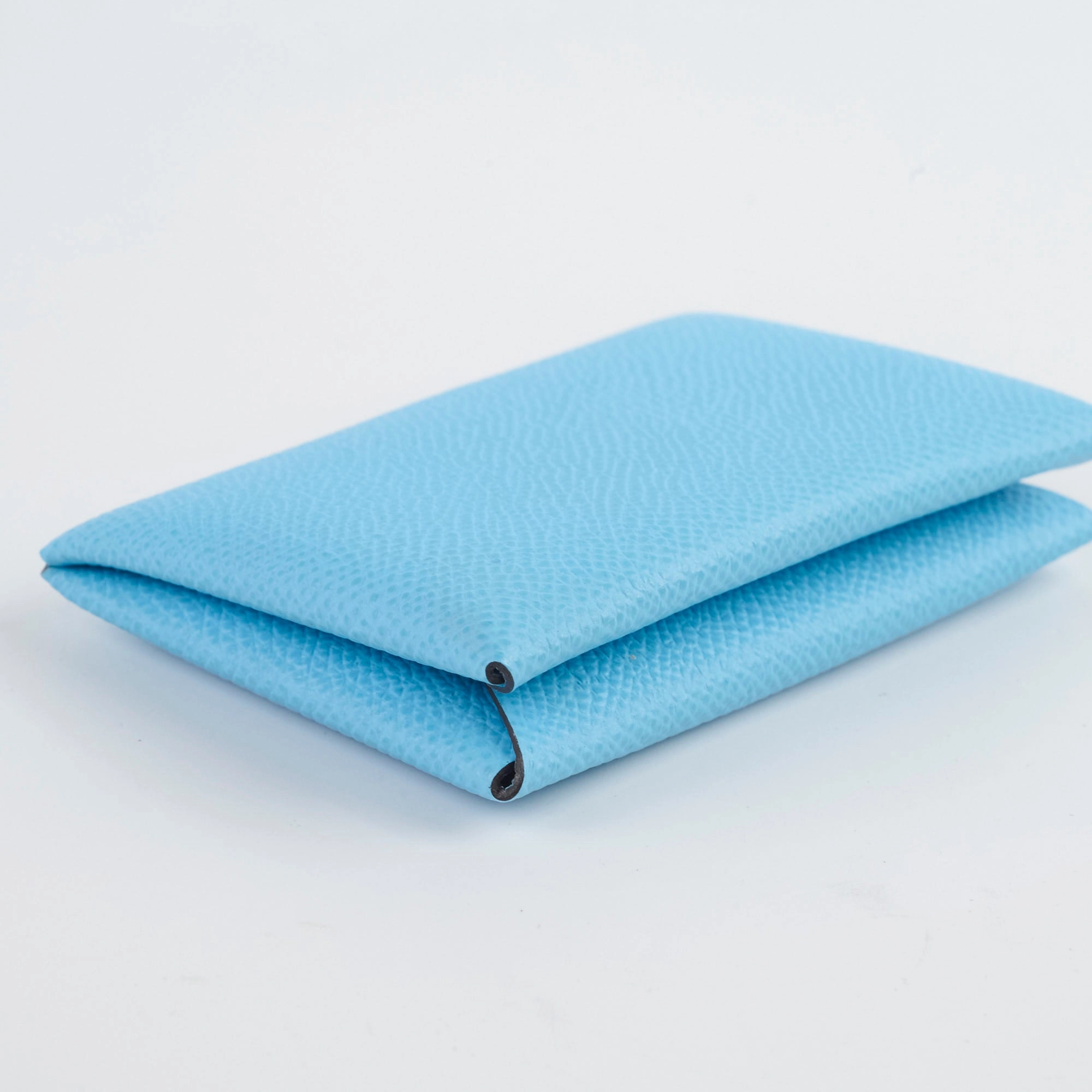 Hermes Calvi Blue Celeste Epsom