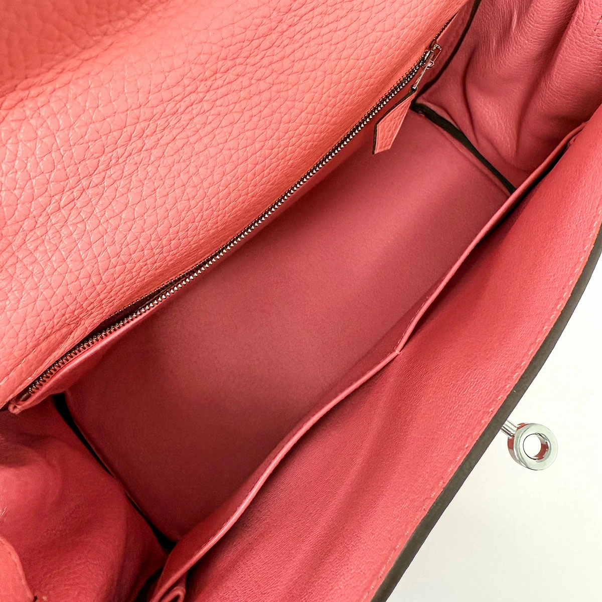 Hermes Clemence Kelly Retourne 28 Handle Bag