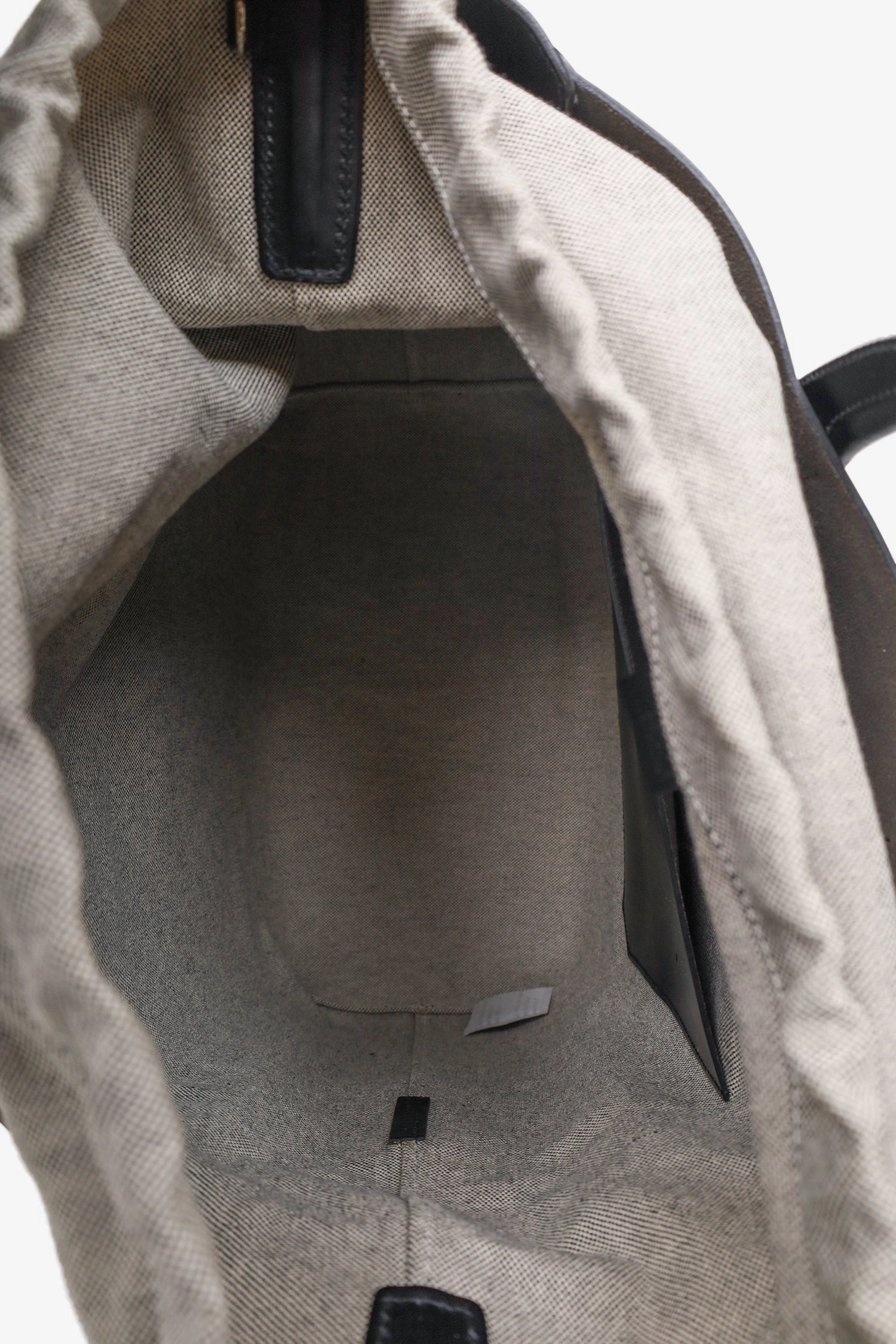 Herms 2016 Black Box Leather Cabacity 45 2in1 Tote Bag