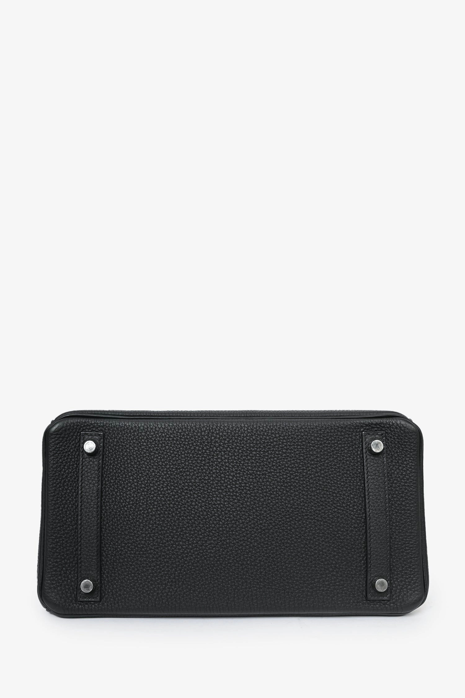 Herms 2017 Black Togo Leather Birkin 30 PHW