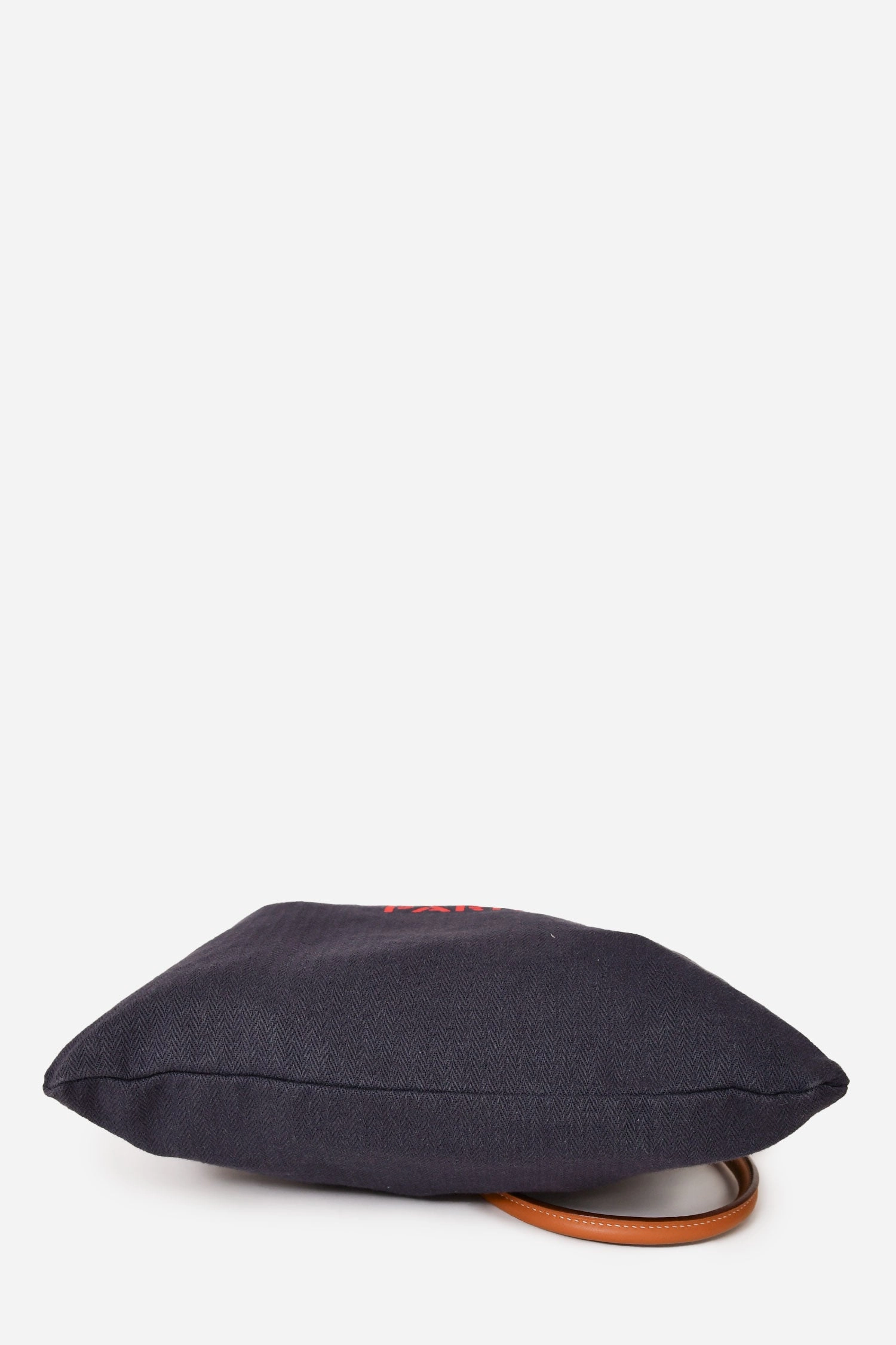 Herms 2019 Navy/Red Canvas Aline Grooming Crossbody Bag