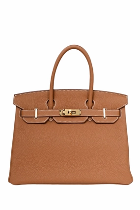 Herms 2020 Gold Togo Leather Birkin 30 GHW