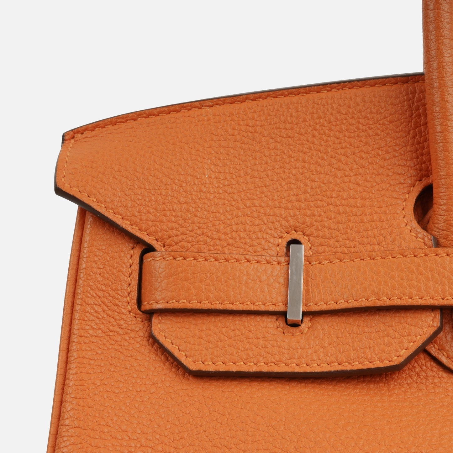 Herms - Birkin 35 - Orange Togo PHW - 2010 - Pre-Loved