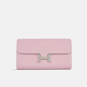 Herms - Constance To Go - Mauve Sylvestre Epsom PHW - Pre-Loved - 2021