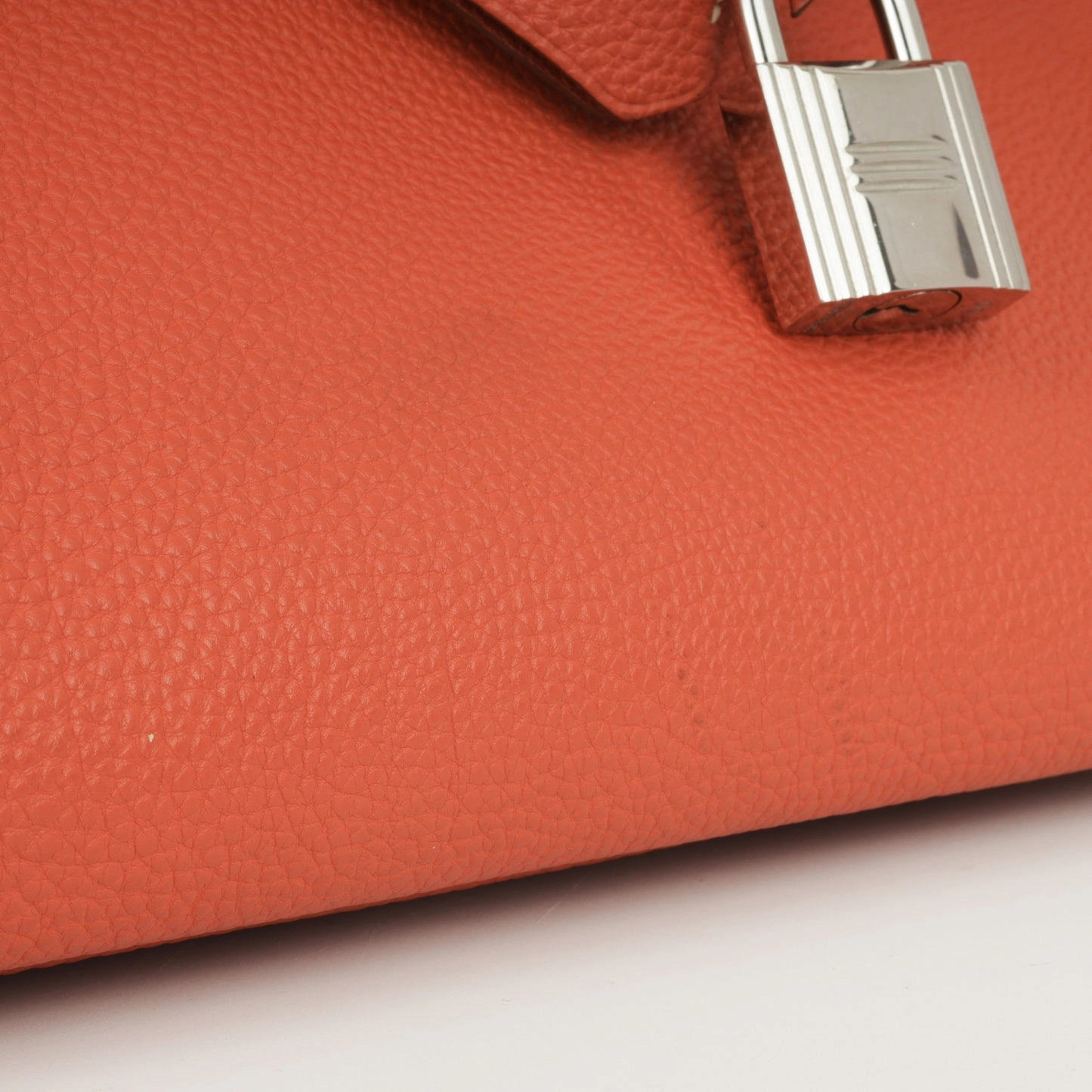Herms - JPG Shoulder Birkin 42 - Sanguine Togo PHW - 2011 - Pre-Loved