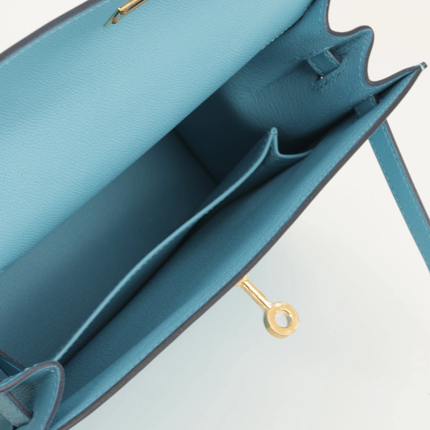 Herms - Kelly 25 - Bleu Du Nord Veau Madame leather GHW - 2024 - Brand New