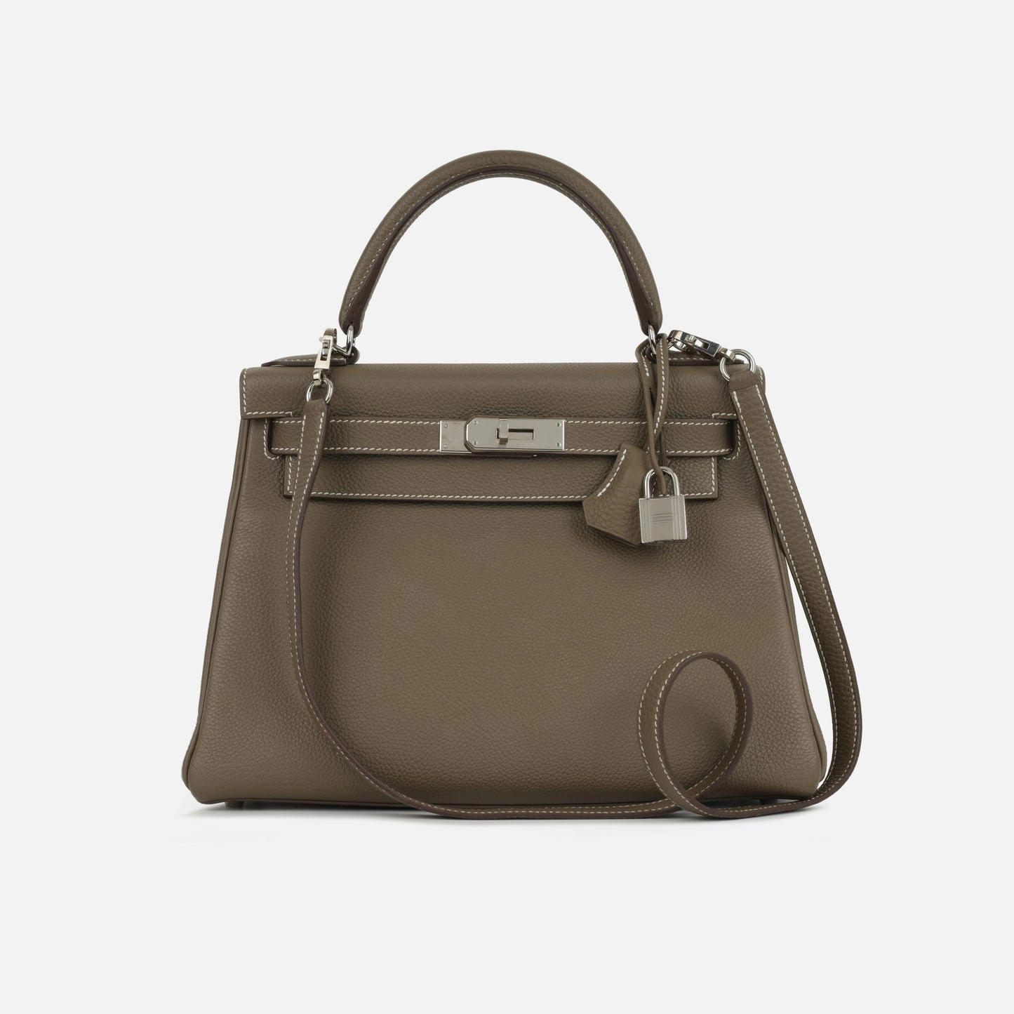 Herms - Kelly 28 - Etoupe Togo PHW - 2015 - Pre-Loved