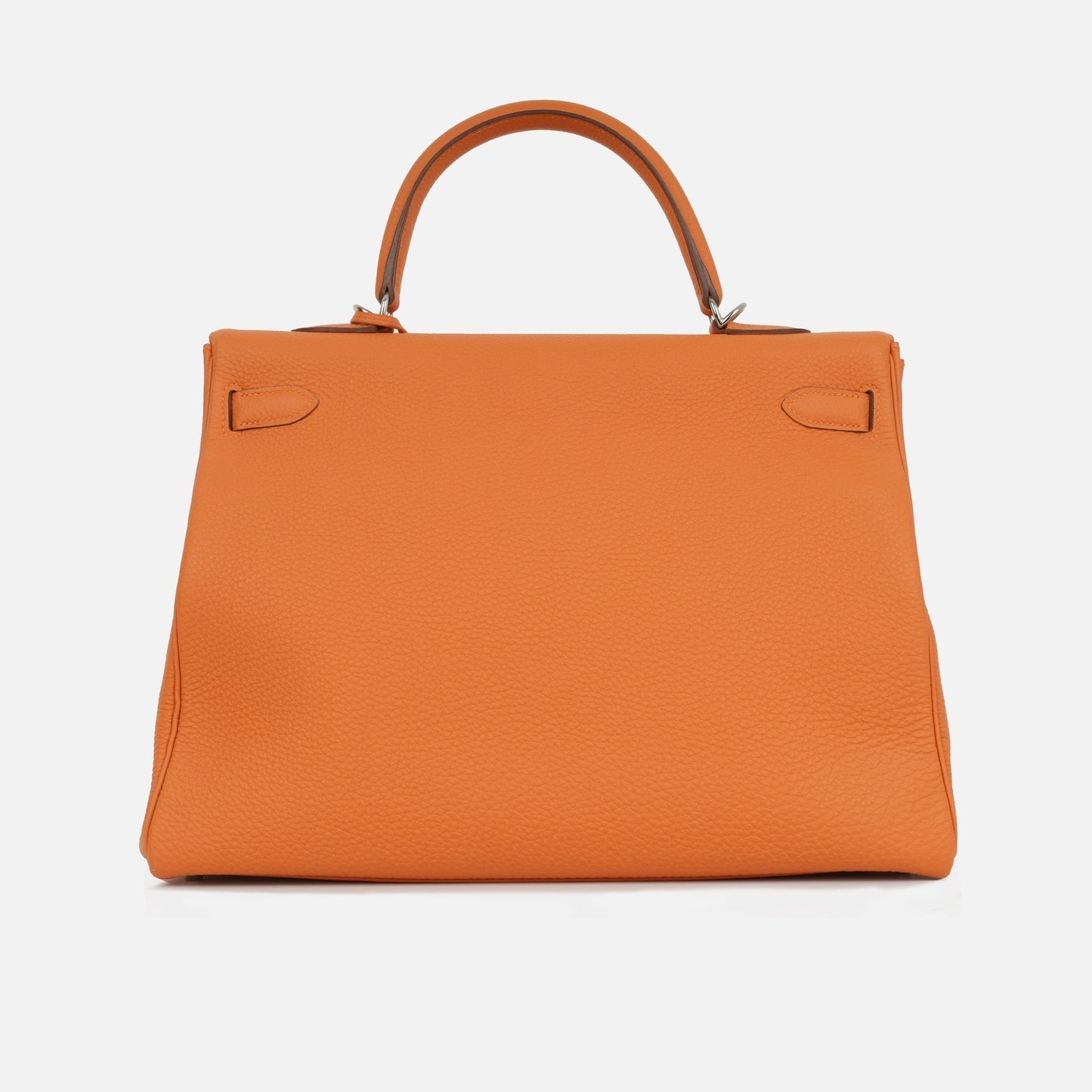 Herms - Kelly 35 - Orange Togo PHW - 2013 - Pre-Loved
