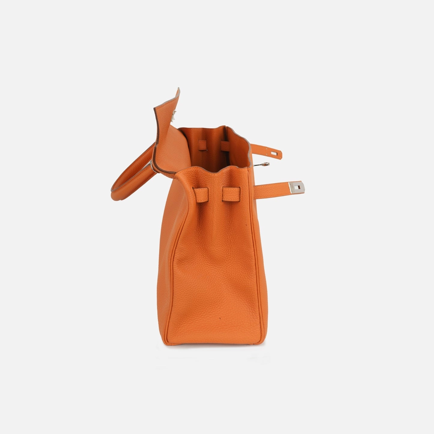 Herms - Kelly 35 - Orange Togo PHW - 2013 - Pre-Loved