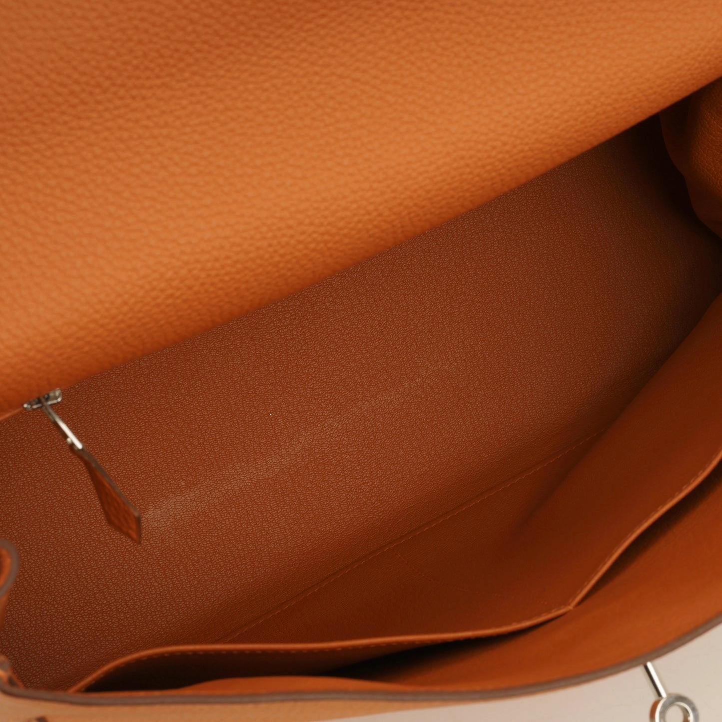 Herms - Kelly 35 - Orange Togo PHW - 2013 - Pre-Loved