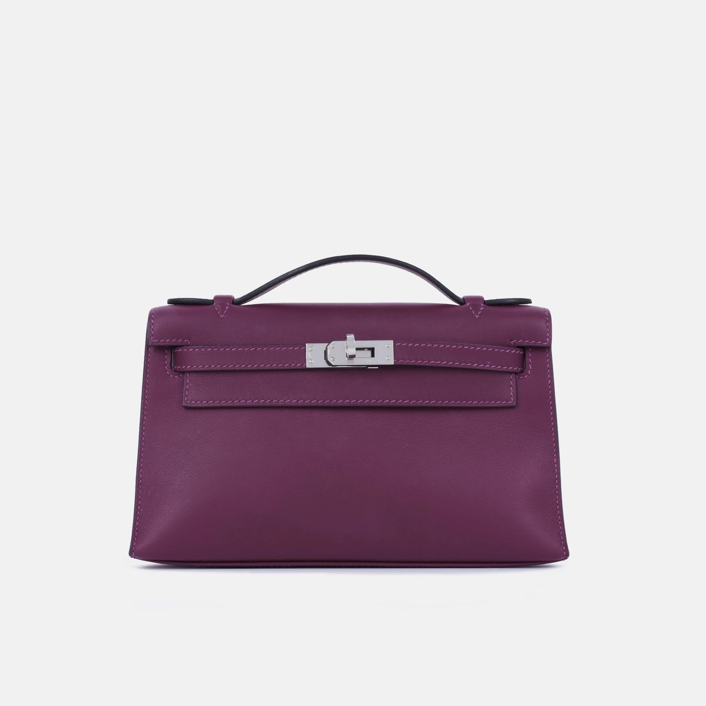 Herms - Kelly Pochette - Anemone Swift PHW - Pre-Loved - 2020