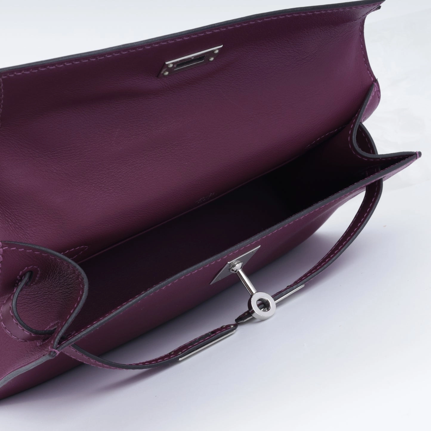 Herms - Kelly Pochette - Anemone Swift PHW - Pre-Loved - 2020