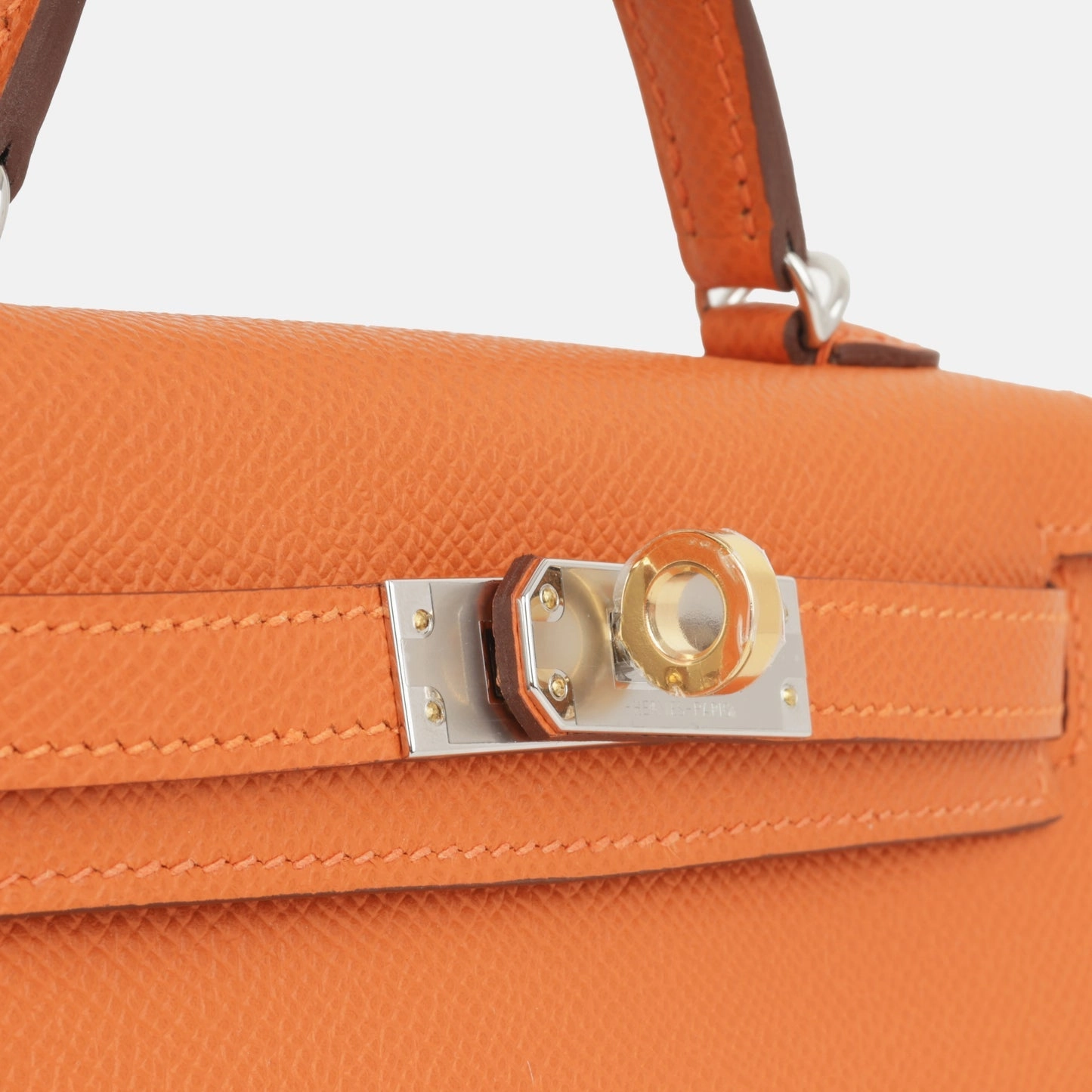 Herms - Mini Kelly - Orange Epsom ELHW - 2024 - Brand New
