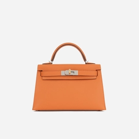 Herms - Mini Kelly - Orange Epsom ELHW - 2024 - Brand New
