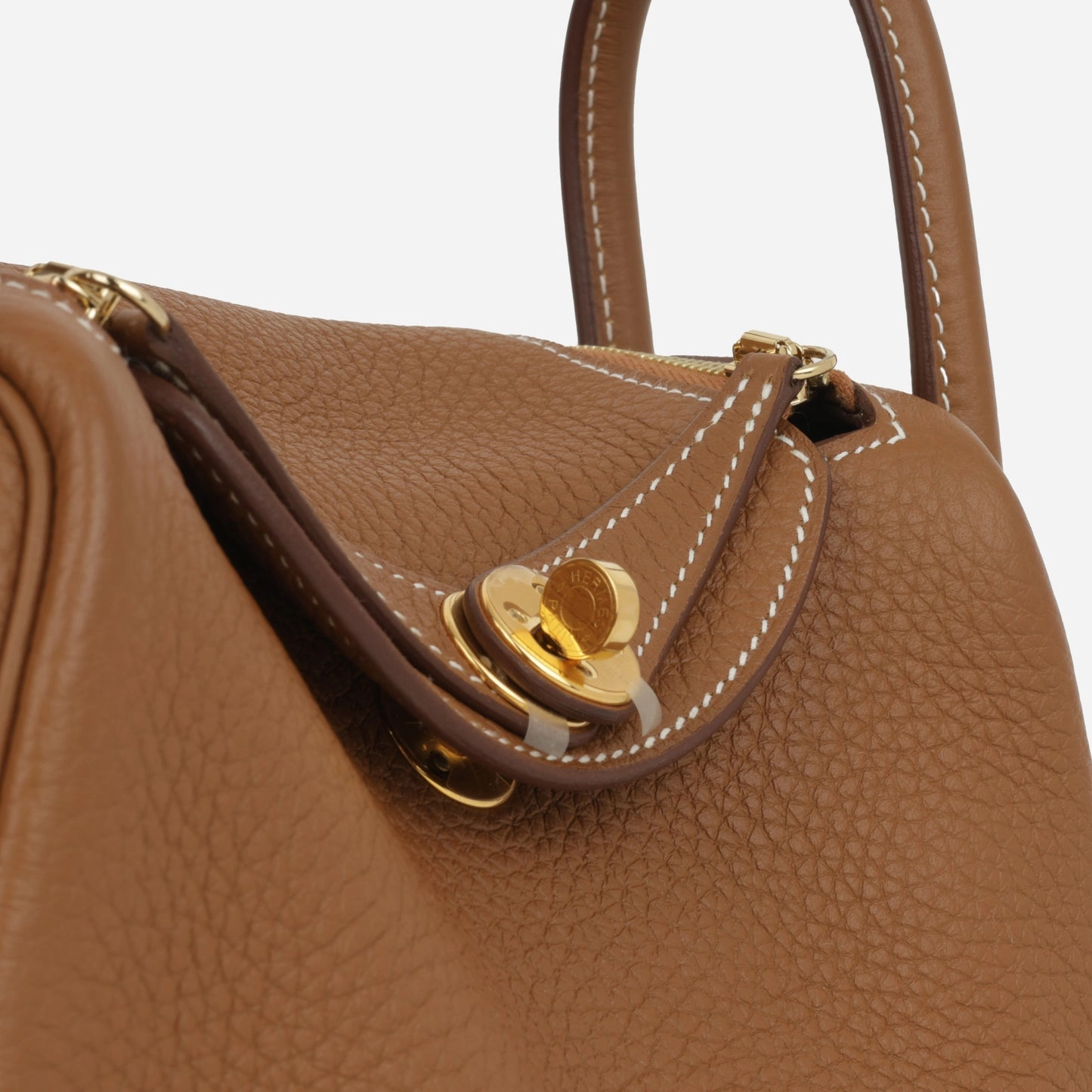 Herms - Mini Lindy - Gold Clemence GHW - Pre-Loved - 2023