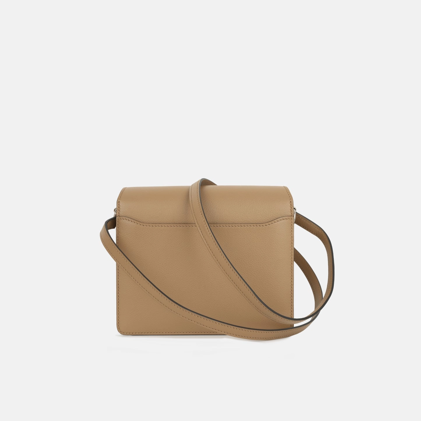 Herms - Roulis Mini Bag - Chai / Lime Evercolor GHW - Pre-Loved - 2022