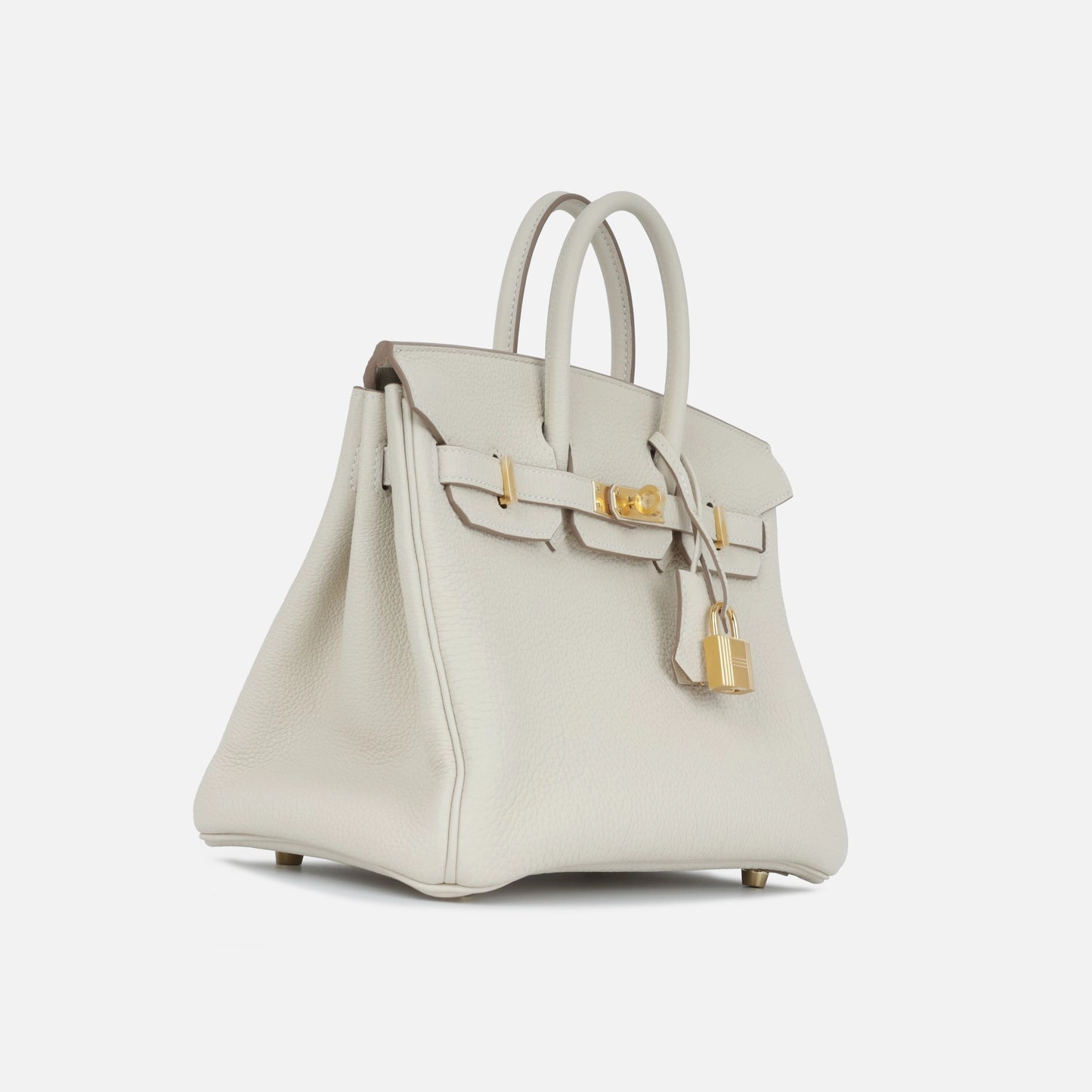 Herms Birkin 25 - Craie Togo GHW - Brand New - 2024