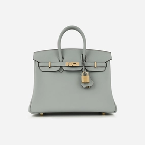 Herms Birkin 25 - Gris Pantin