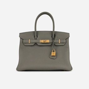 Herms Birkin 30 - Gris Meyer
