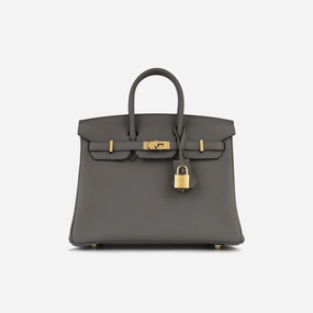 Herms Herms - Birkin 25 - Gris Etain Togo GHW - Brand New - 2022