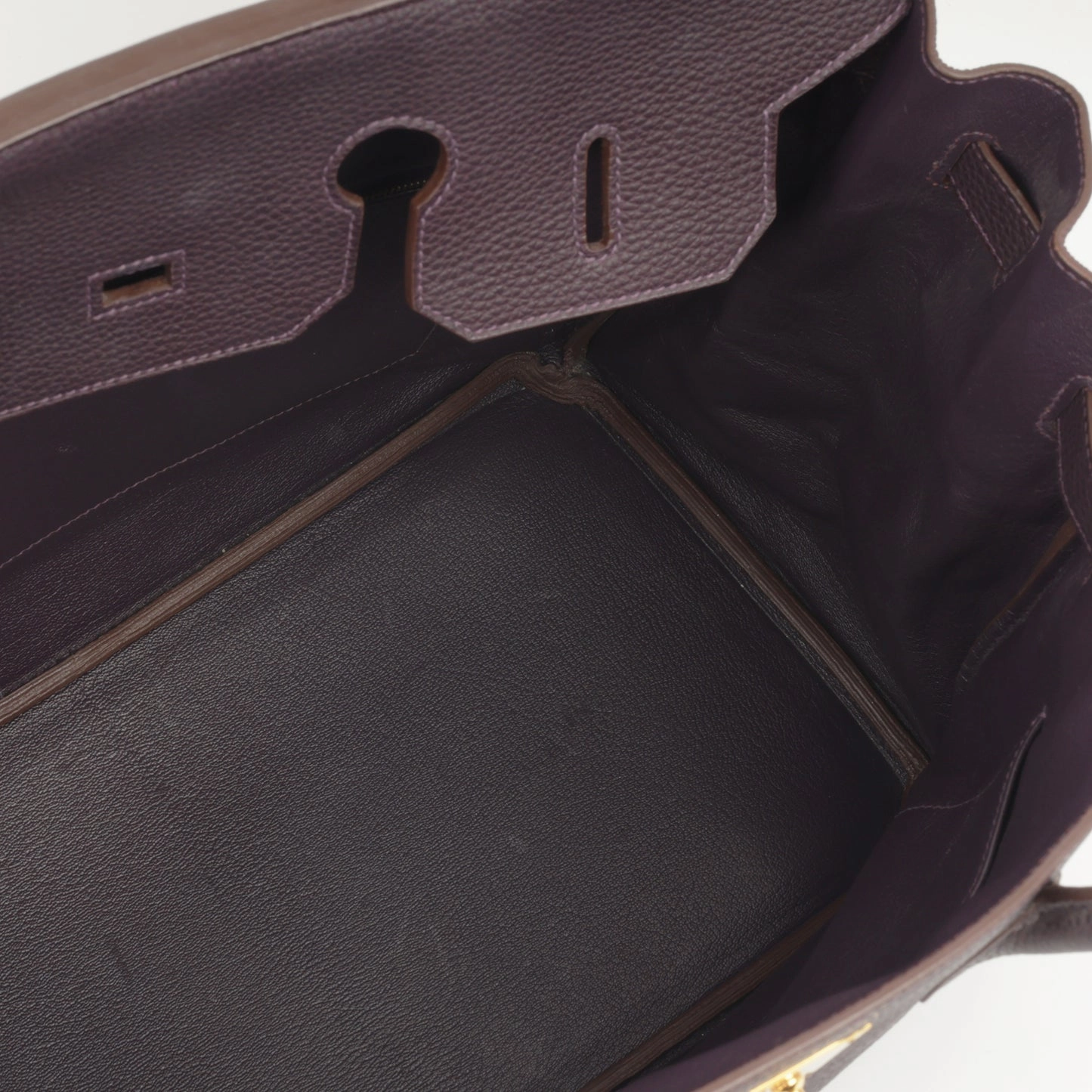 Herms Herms - Birkin 35 - Raisin Togo GHW - Pre-Loved - 2009