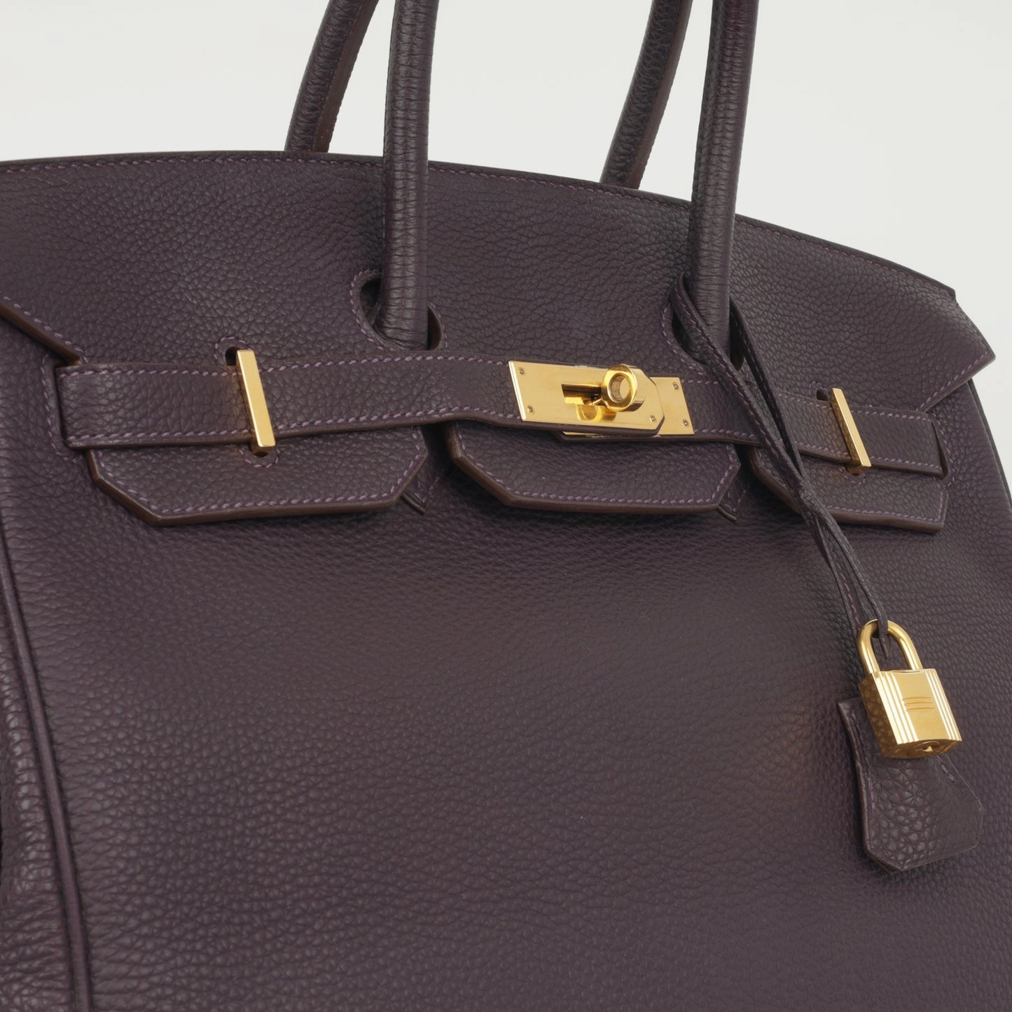 Herms Herms - Birkin 35 - Raisin Togo GHW - Pre-Loved - 2009