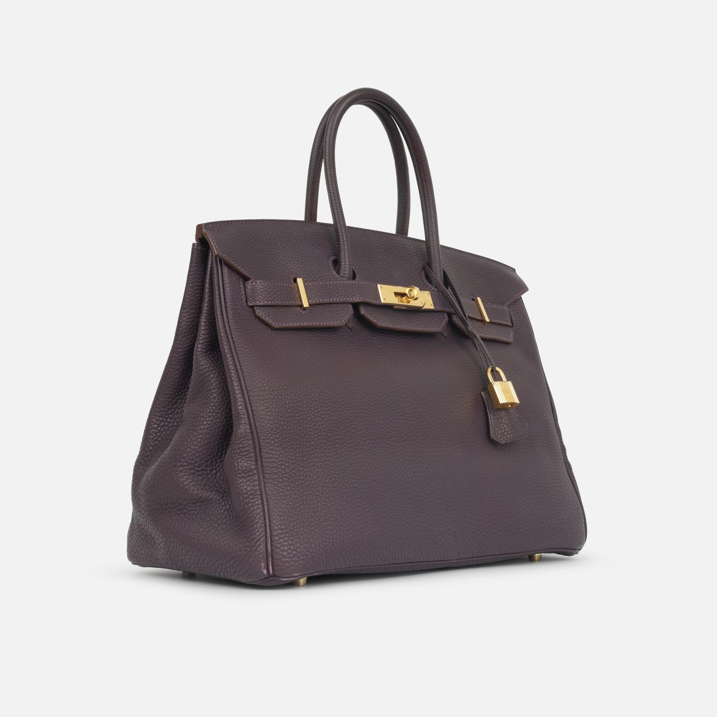 Herms Herms - Birkin 35 - Raisin Togo GHW - Pre-Loved - 2009
