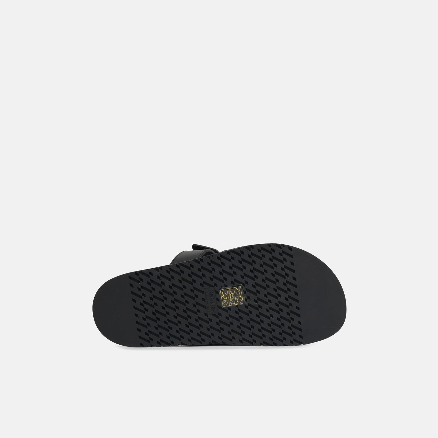 Herms Herms - Chypre Sandal - Noir Calfskin - Brand New