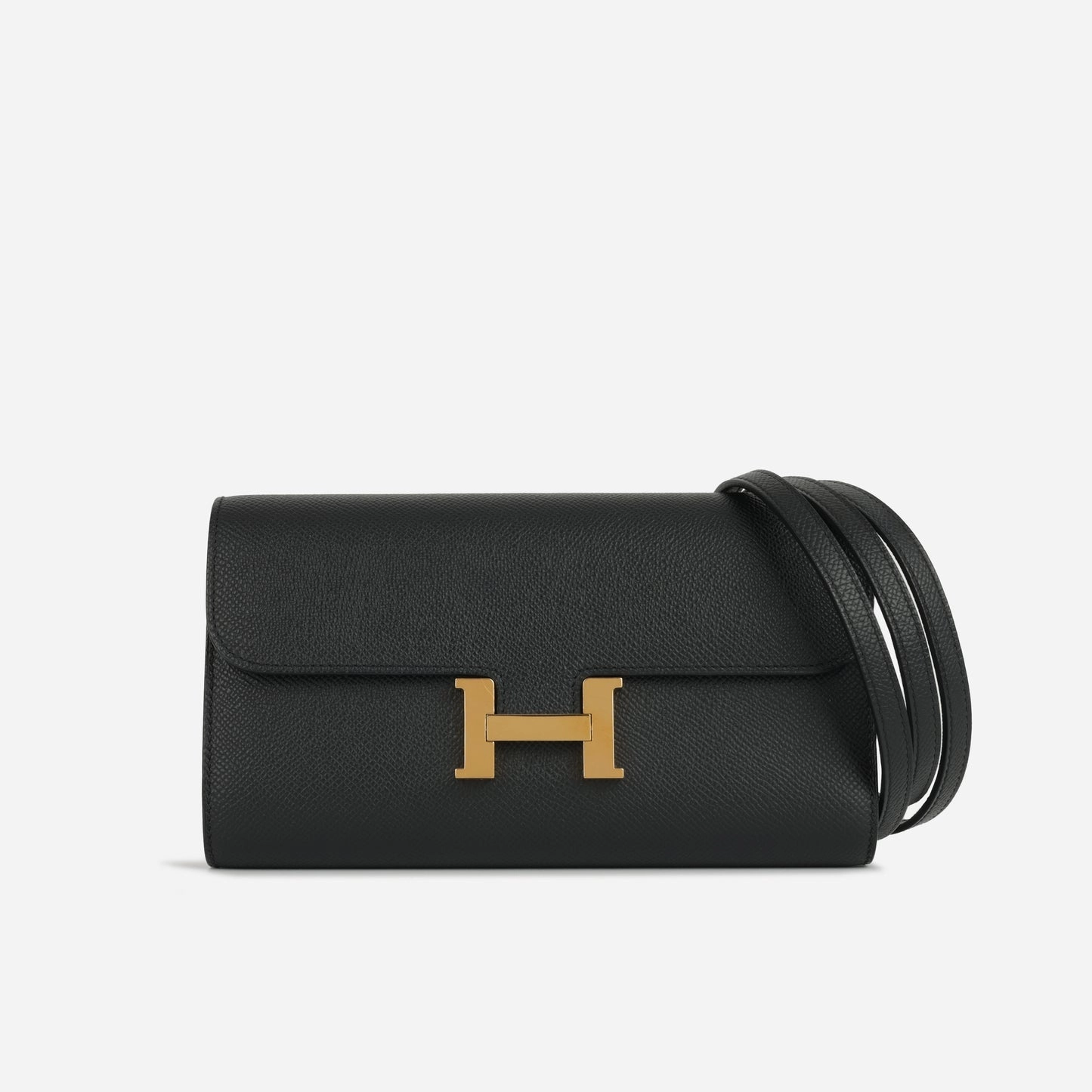 Herms Herms - Constance To Go - Noir Epsom GHW - Pre Loved - 2021