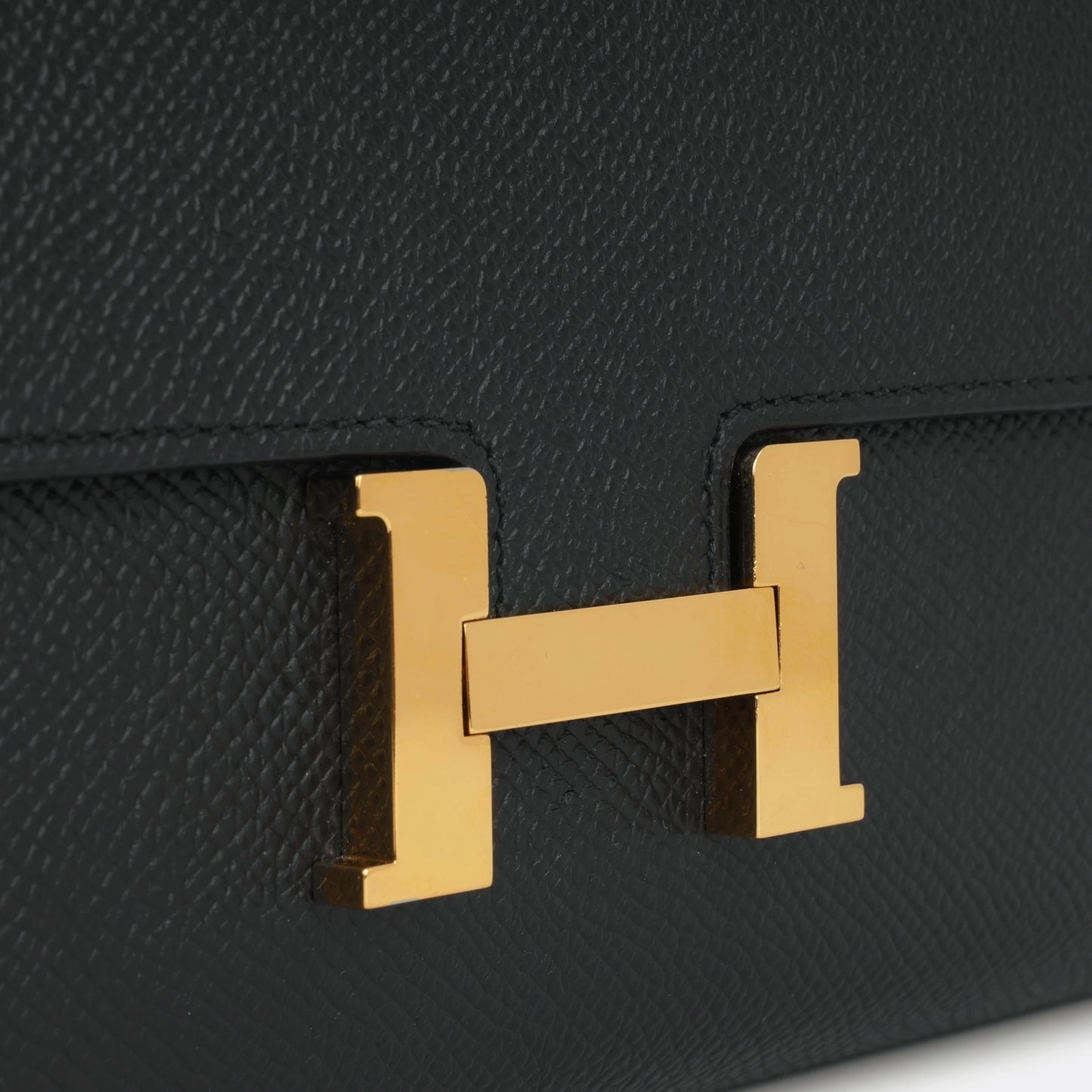Herms Herms - Constance To Go - Noir Epsom GHW - Pre Loved - 2021