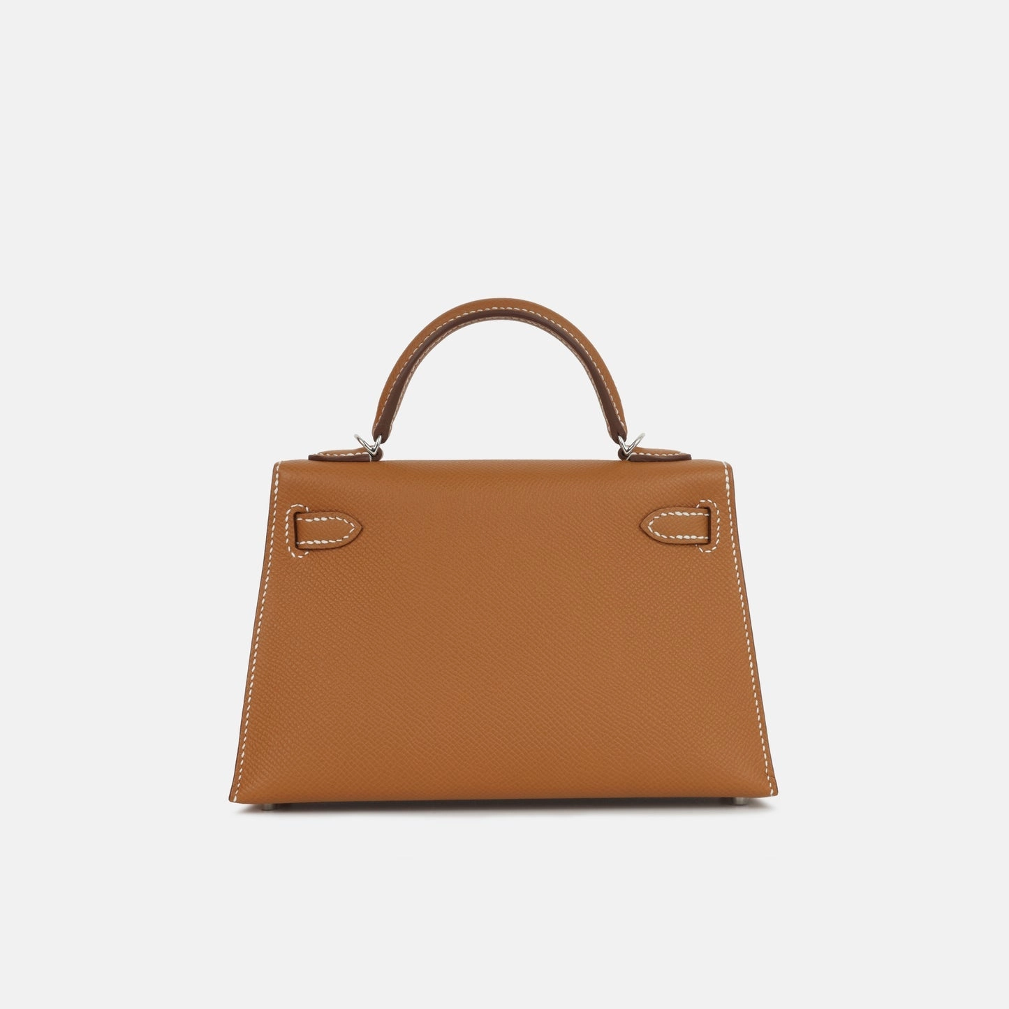 Herms Herms Mini Kelly - Gold Epsom Palladium