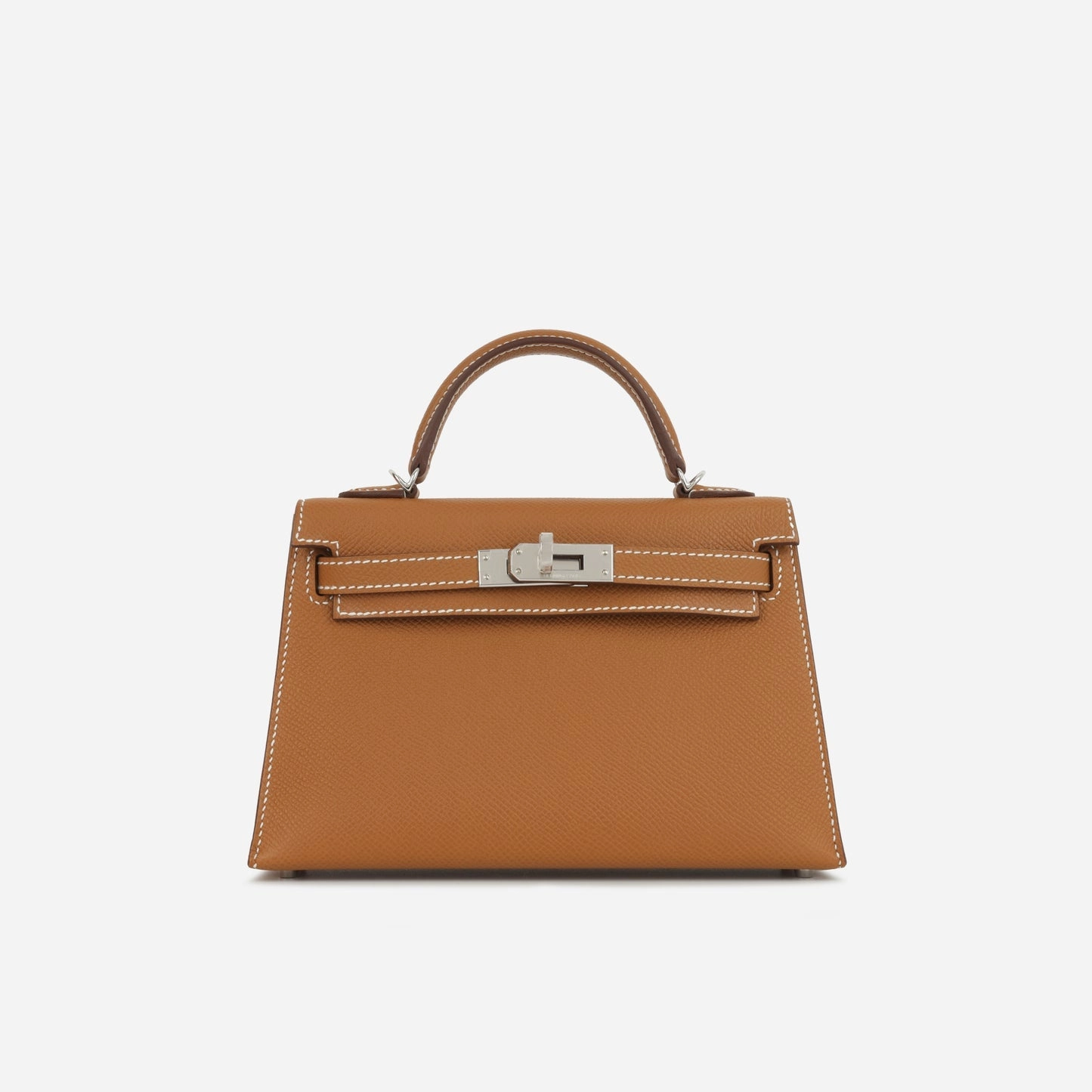 Herms Herms Mini Kelly - Gold Epsom Palladium