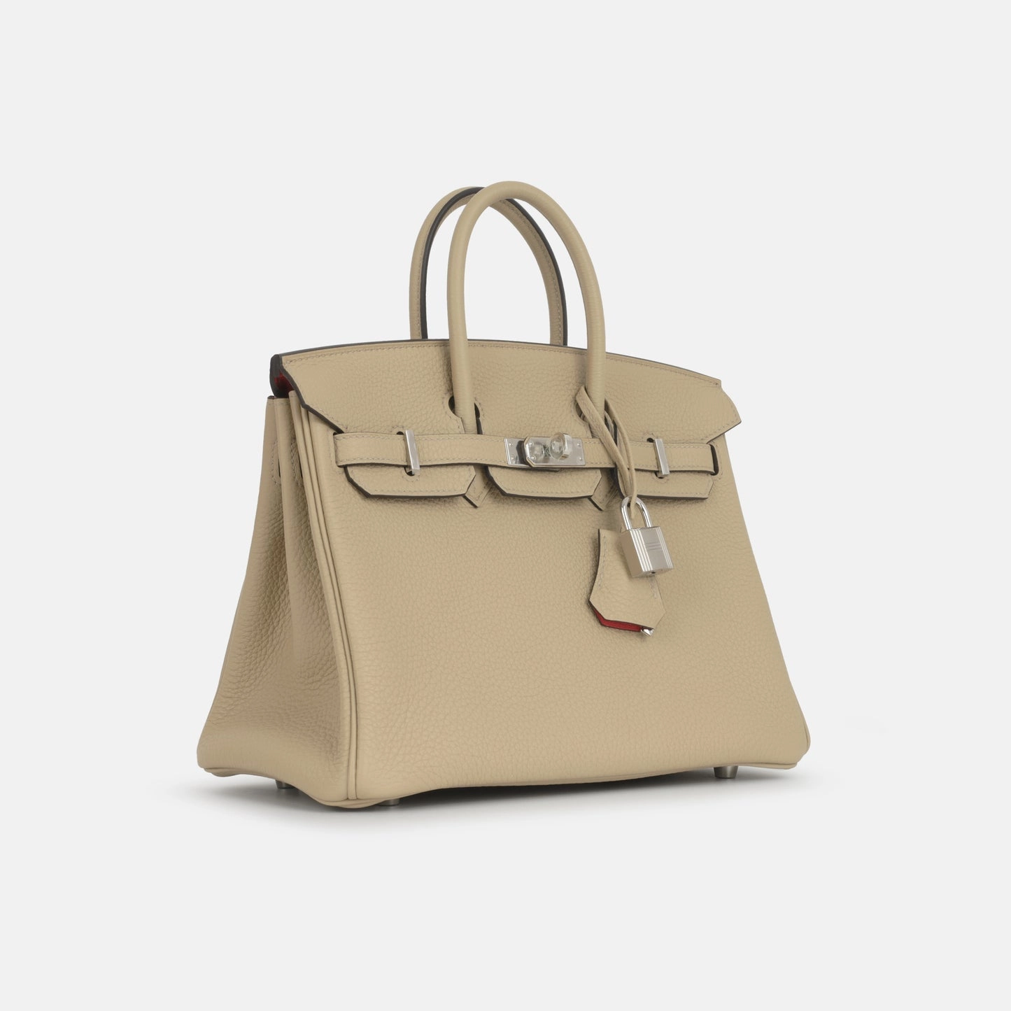 Herms Herms Verso Birkin 25 - Trench / Bougainvillier PHW