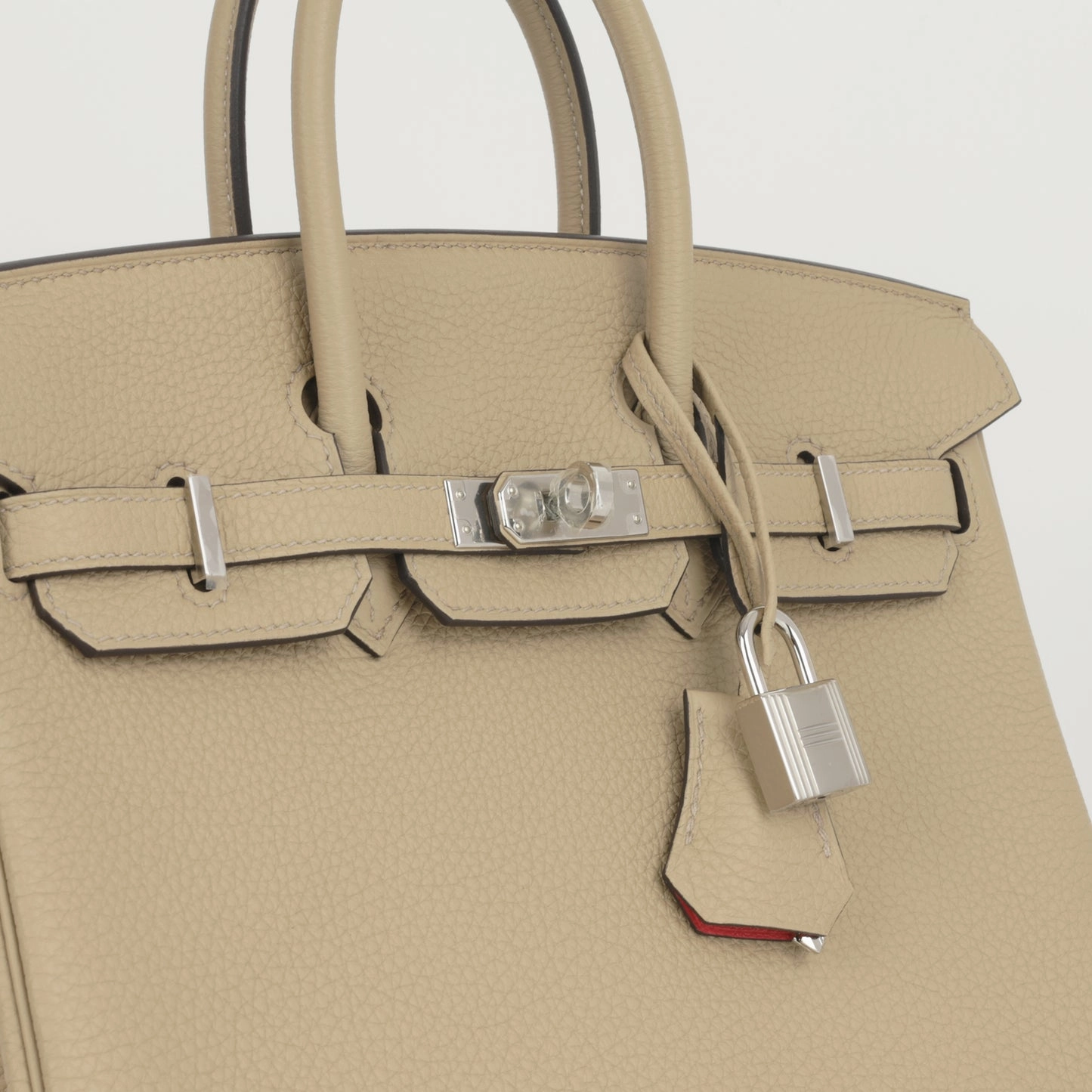 Herms Herms Verso Birkin 25 - Trench / Bougainvillier PHW