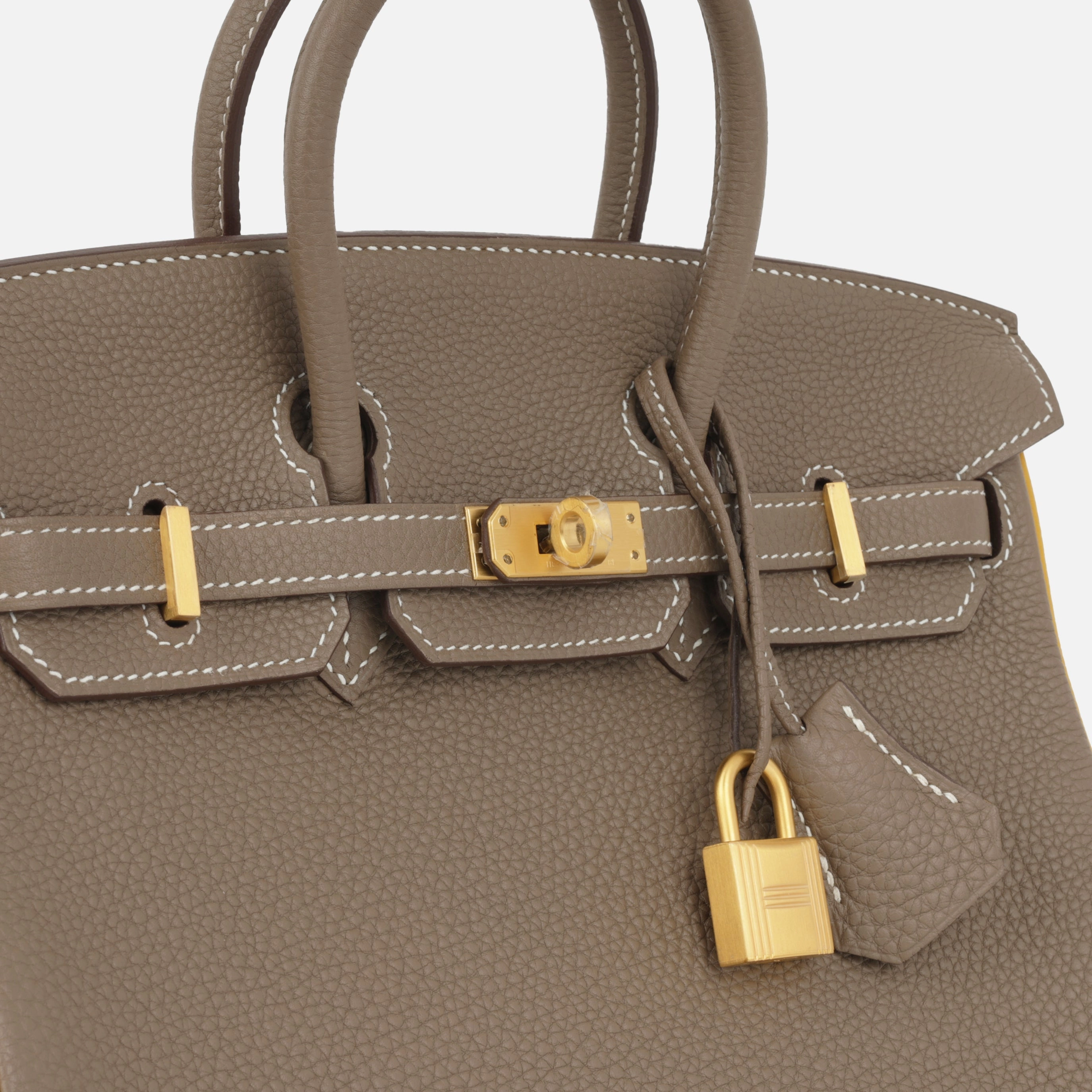 Herms HSS Birkin 25 - Etoupe / Jaune Ambre