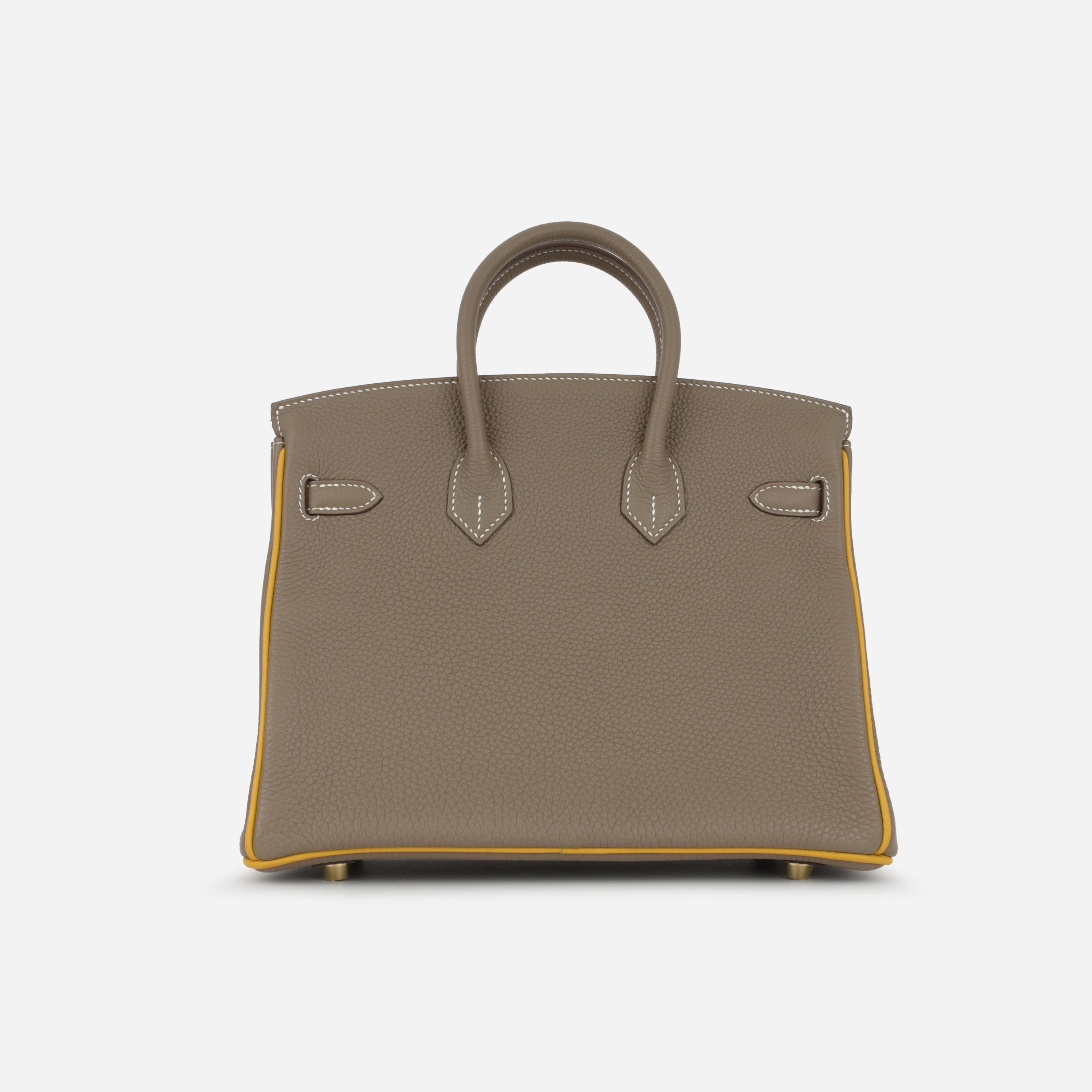 Herms HSS Birkin 25 - Etoupe / Jaune Ambre