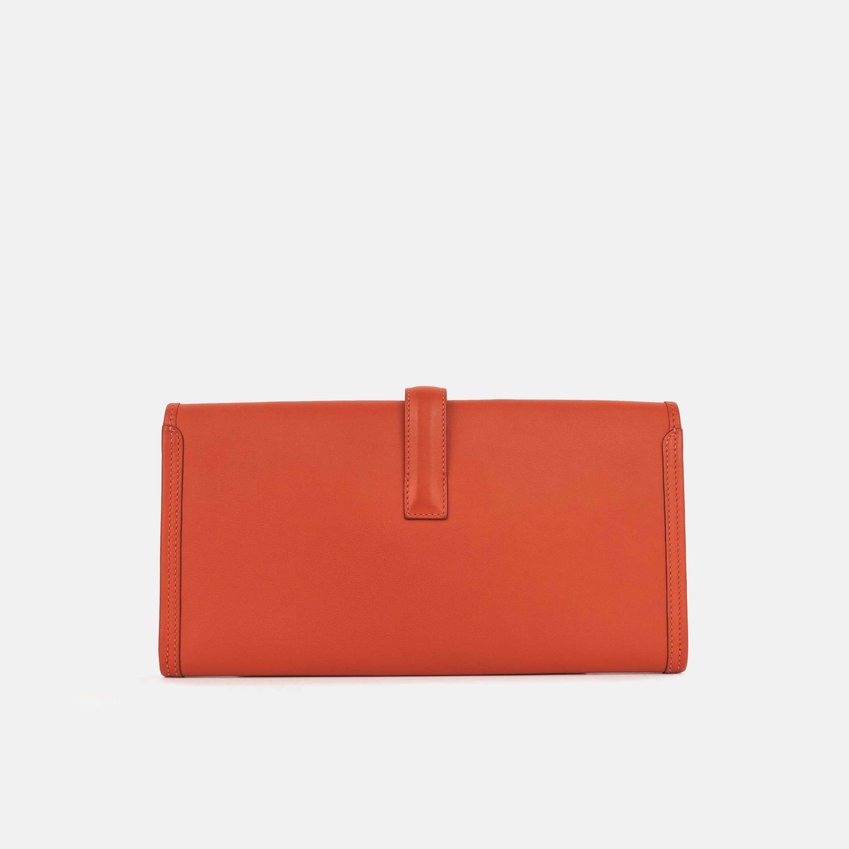 Herms Jige Clutch 29 - Orange Field
