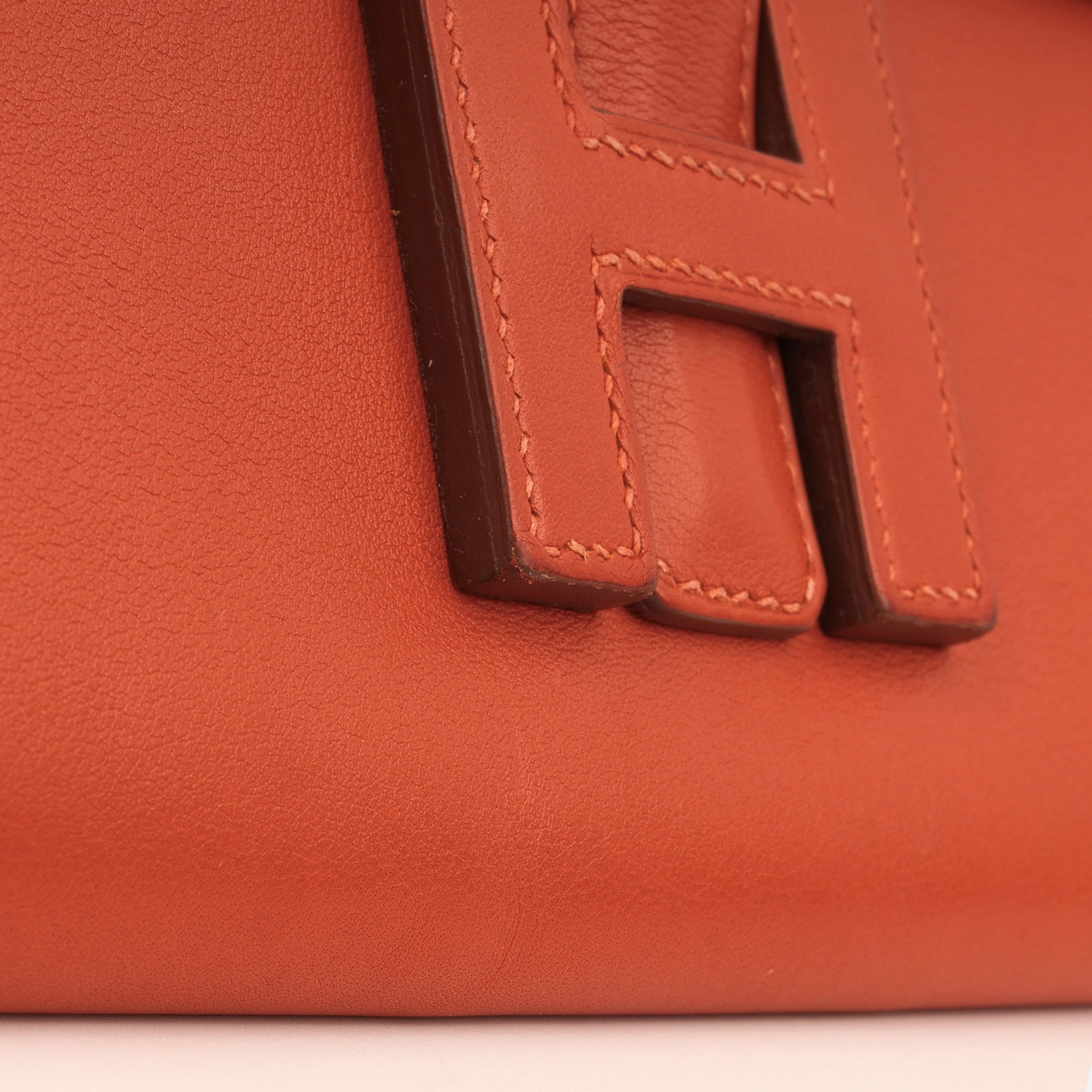 Herms Jige Clutch 29 - Orange Field