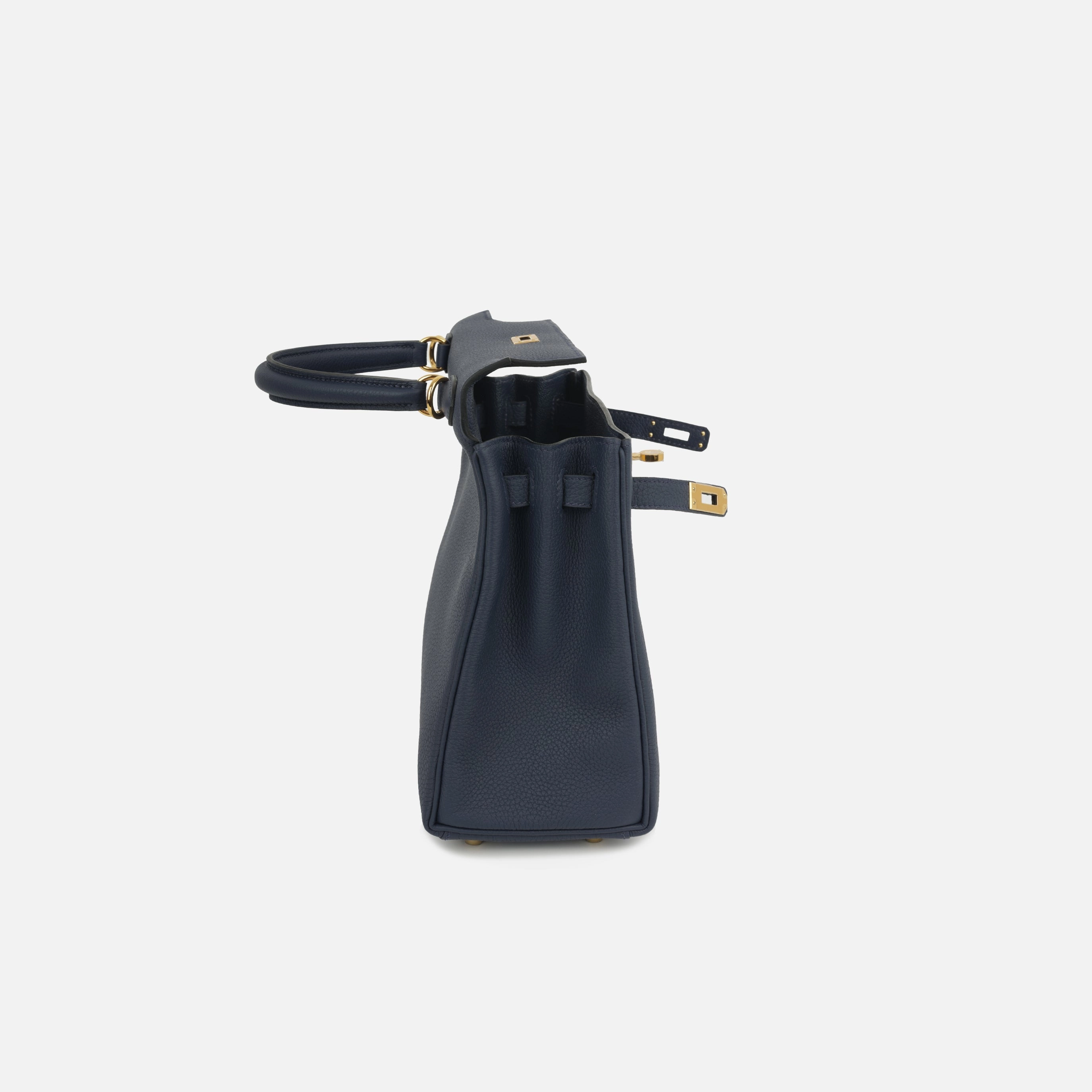 Herms Kelly 25 - Bleu Navy