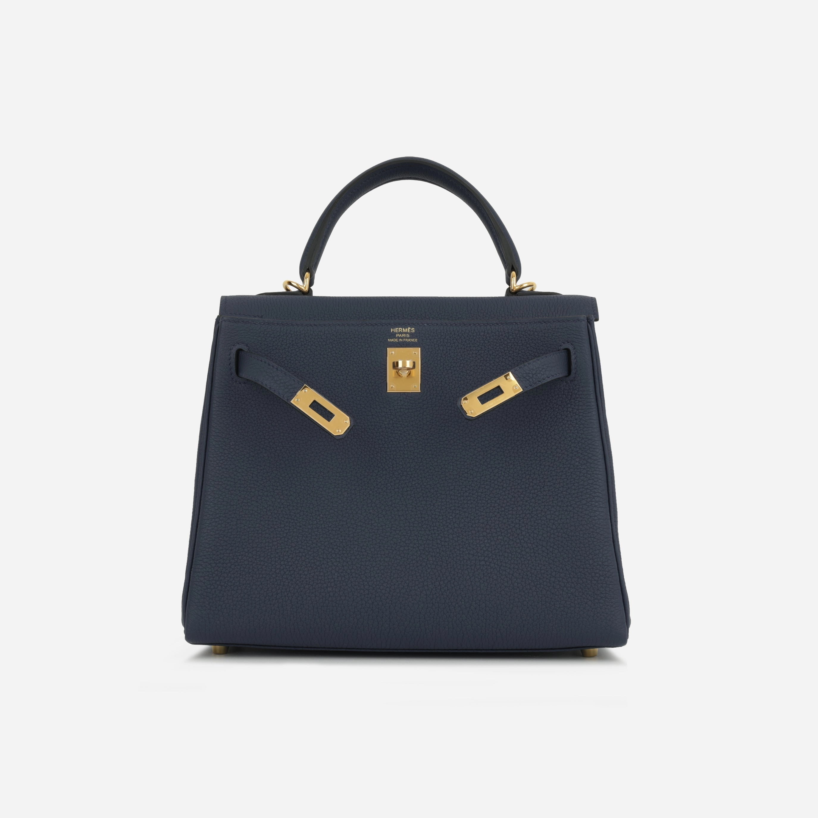 Herms Kelly 25 - Bleu Navy