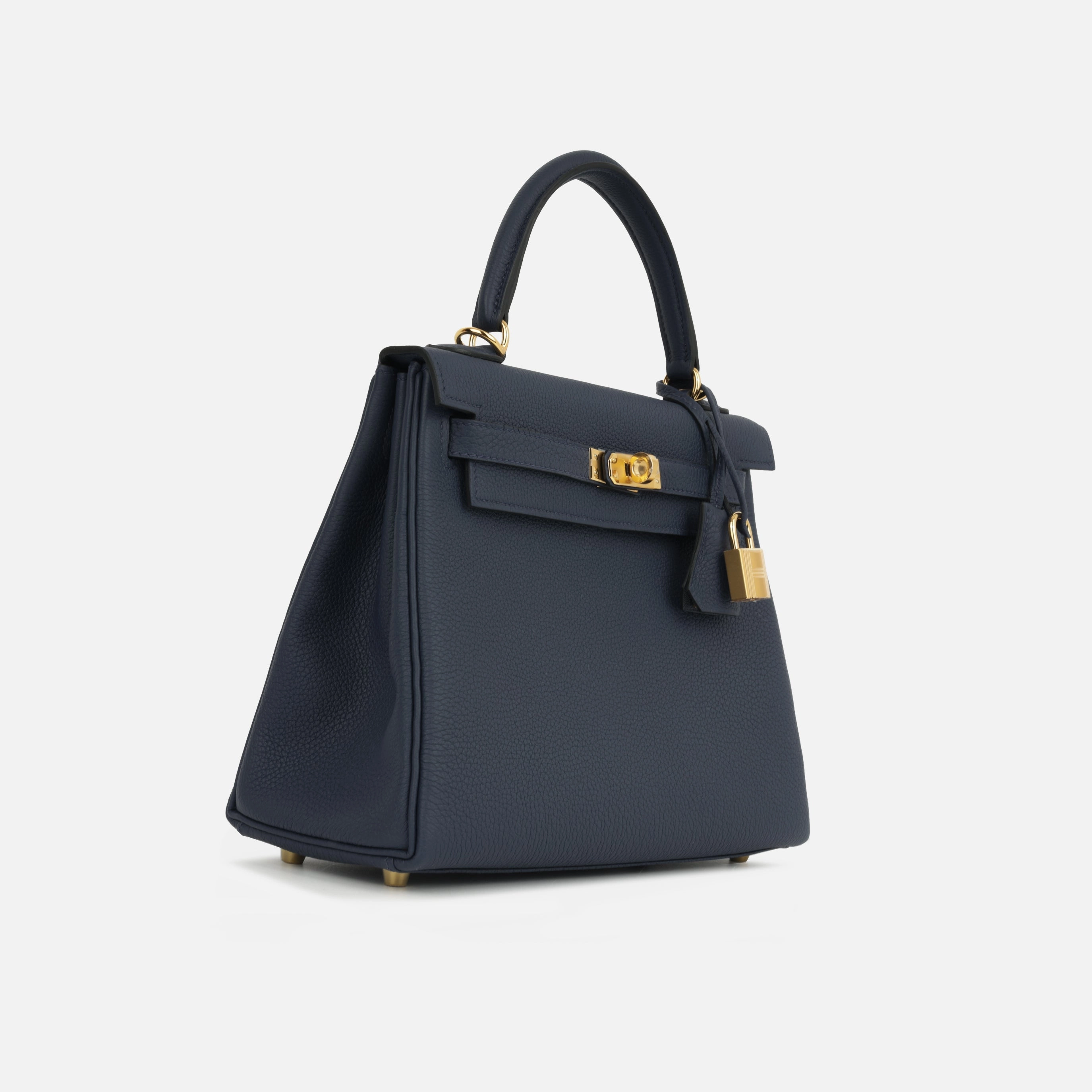 Herms Kelly 25 - Bleu Navy