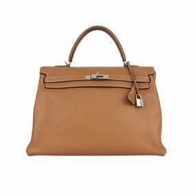 Herms Kelly 35 - Gold Clemence