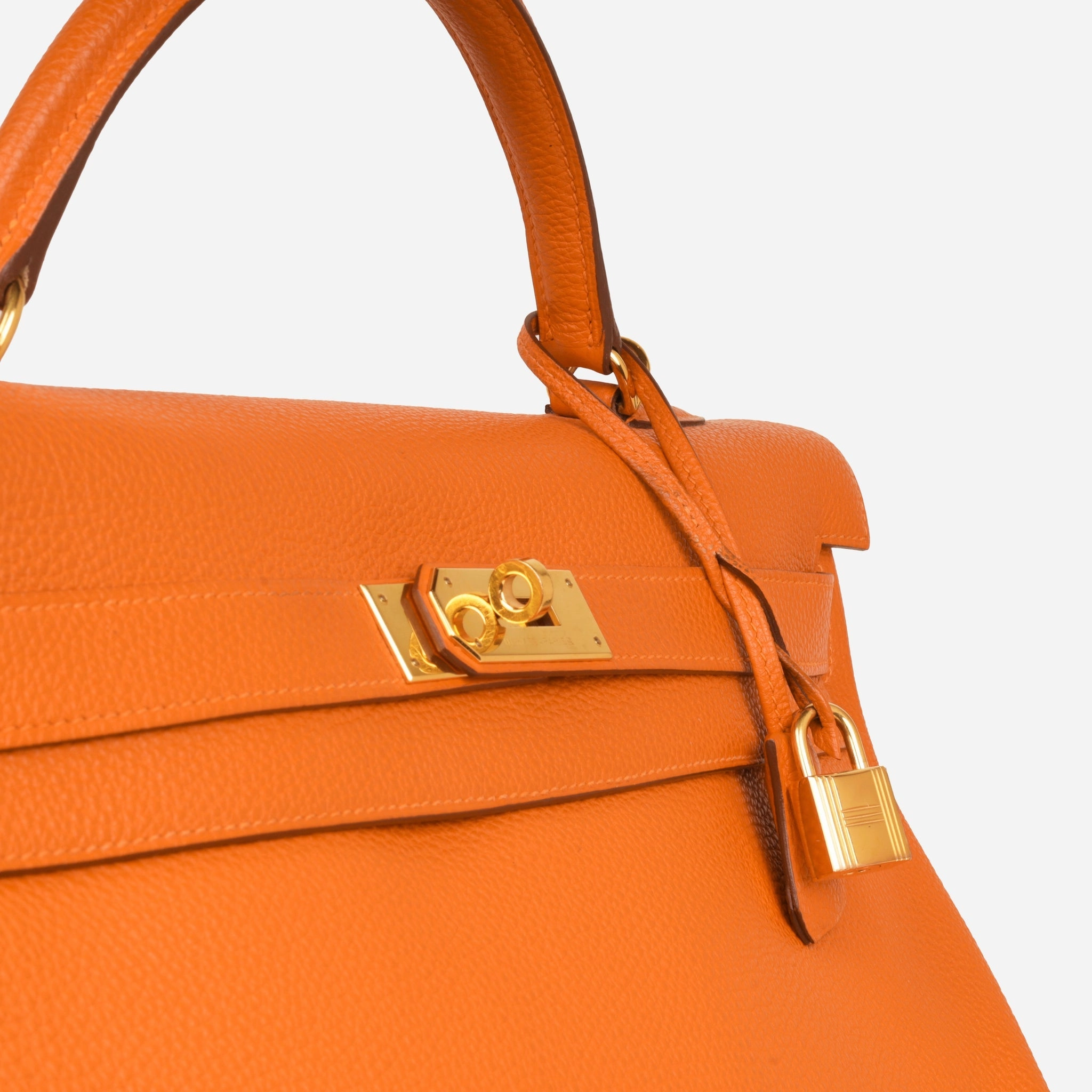 Herms Kelly 40 - Orange Togo